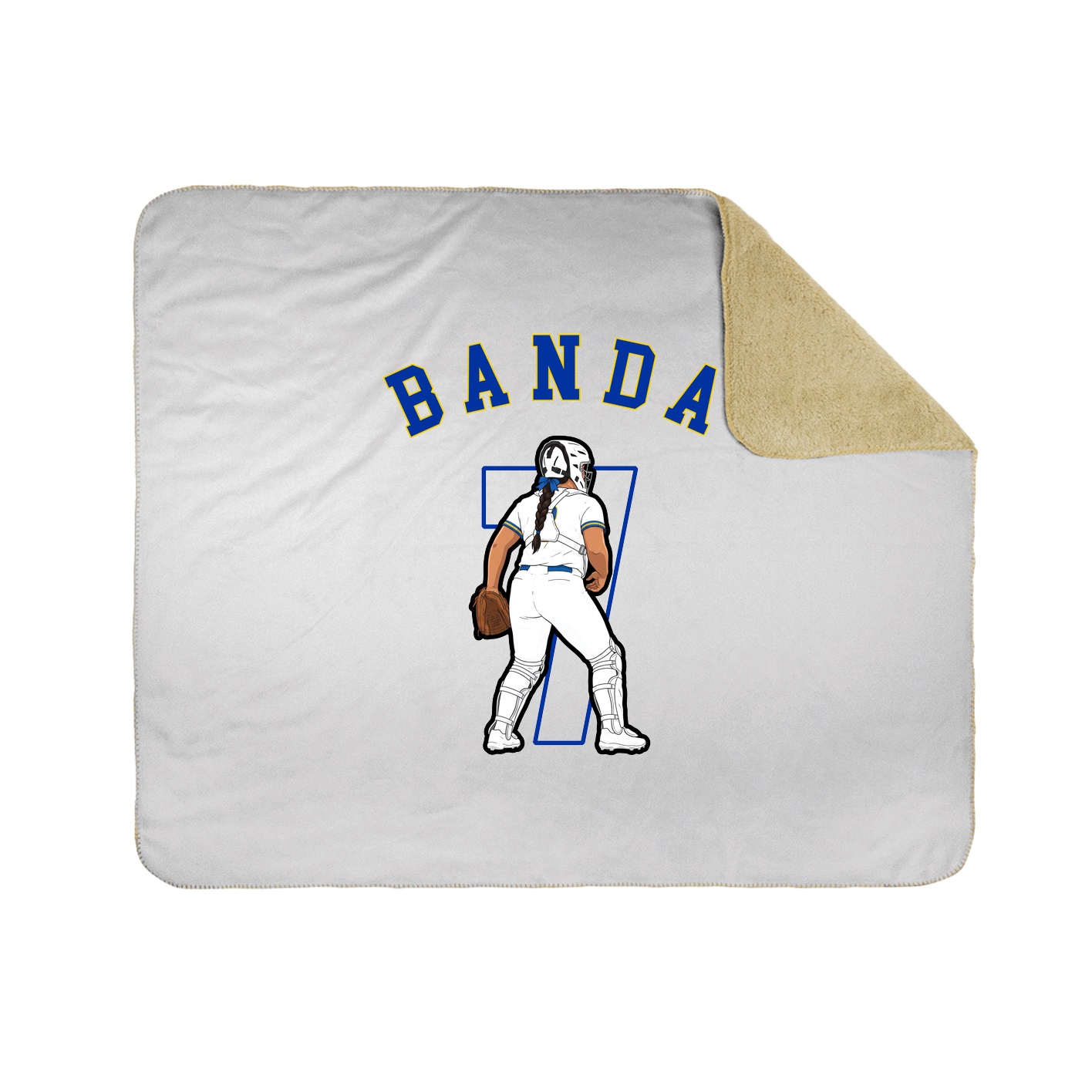 Throw Blanket — Shirsey Arch in White