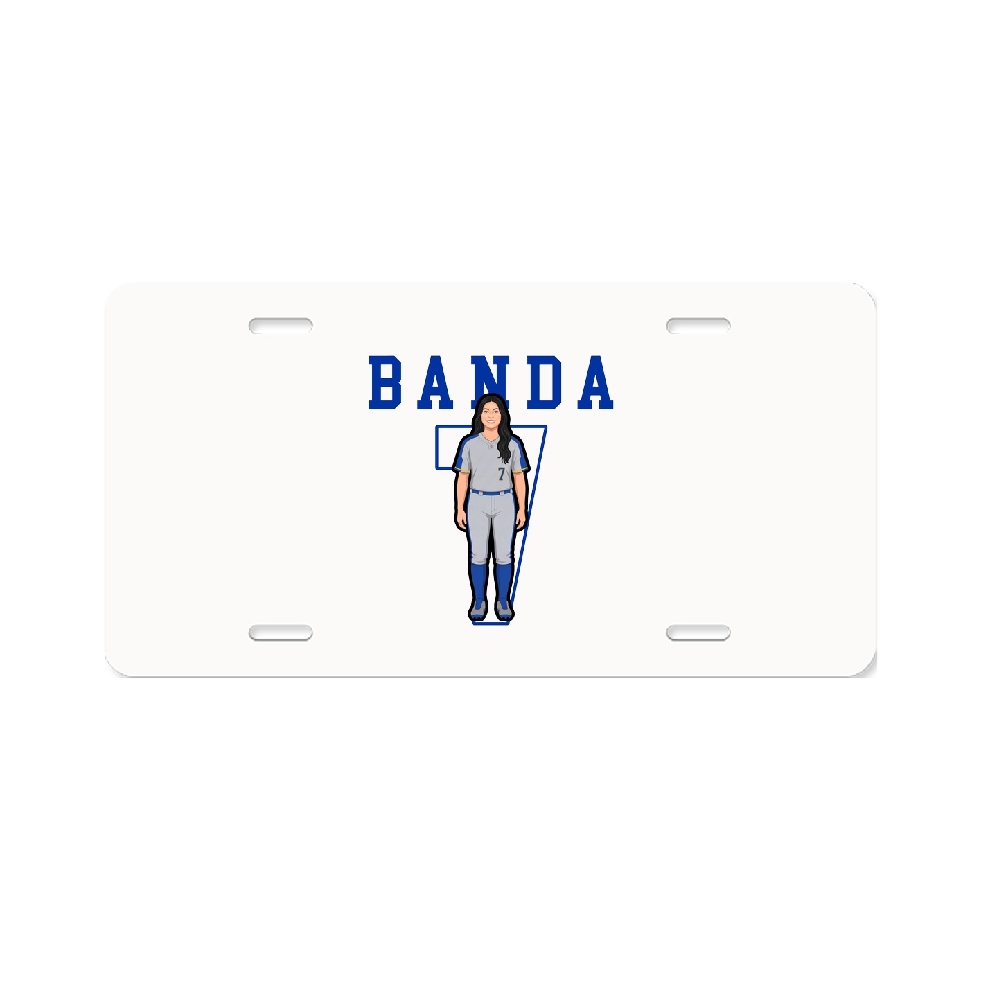 License Plate — Shirsey in Classic