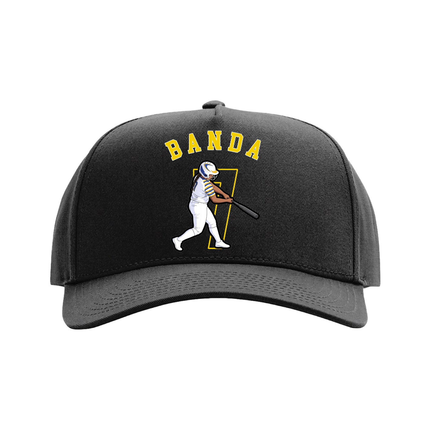 Full Fabric Five-Panel Champ Cap