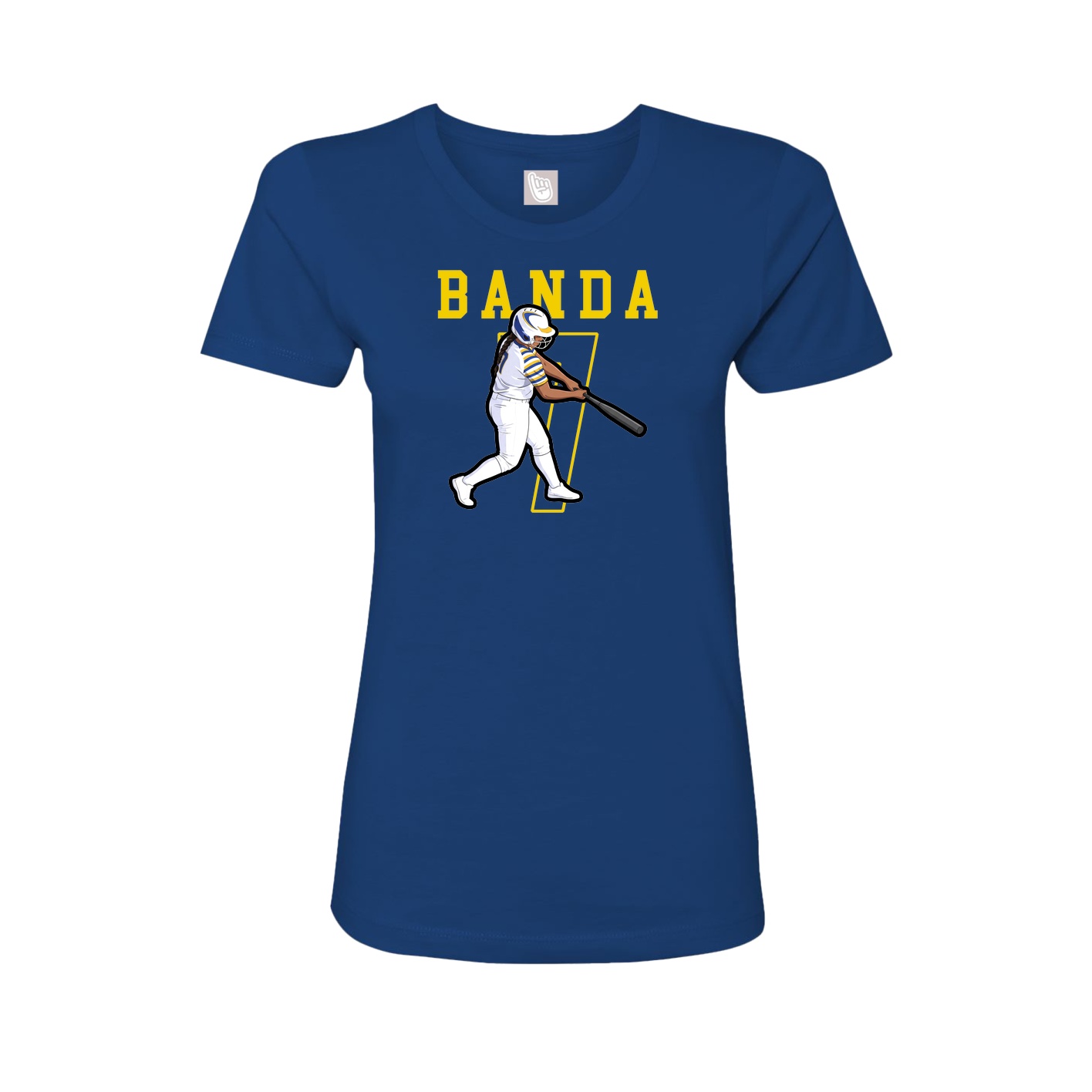 Fitted Women's Tee — Shirsey in Royal