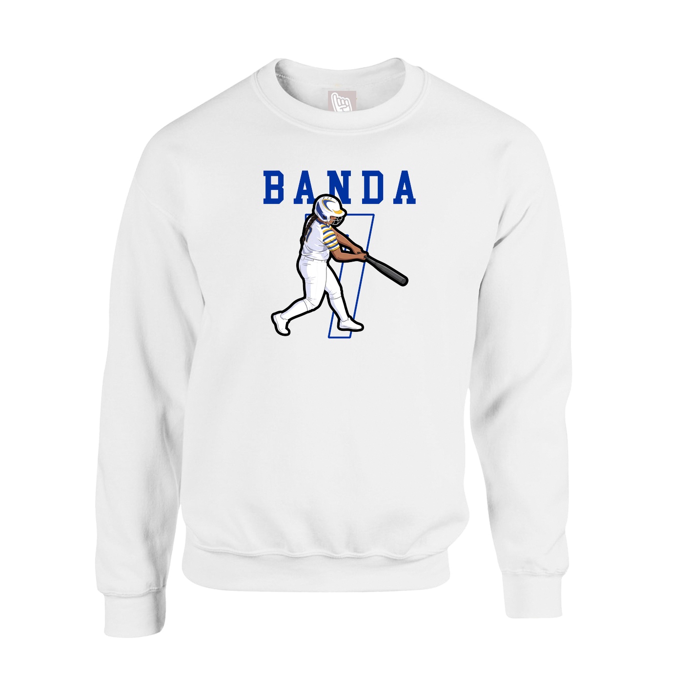 Fleece Crew — Shirsey in White