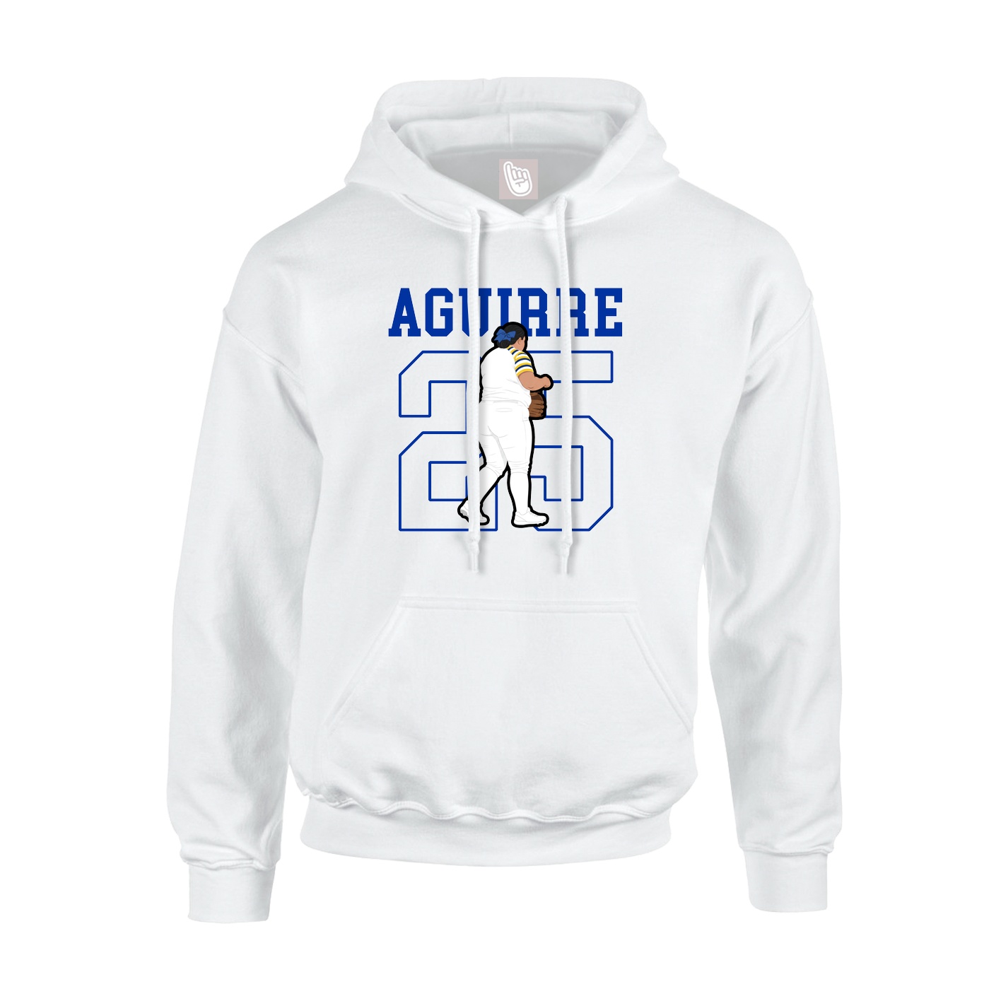 Hoodie — Shirsey in White