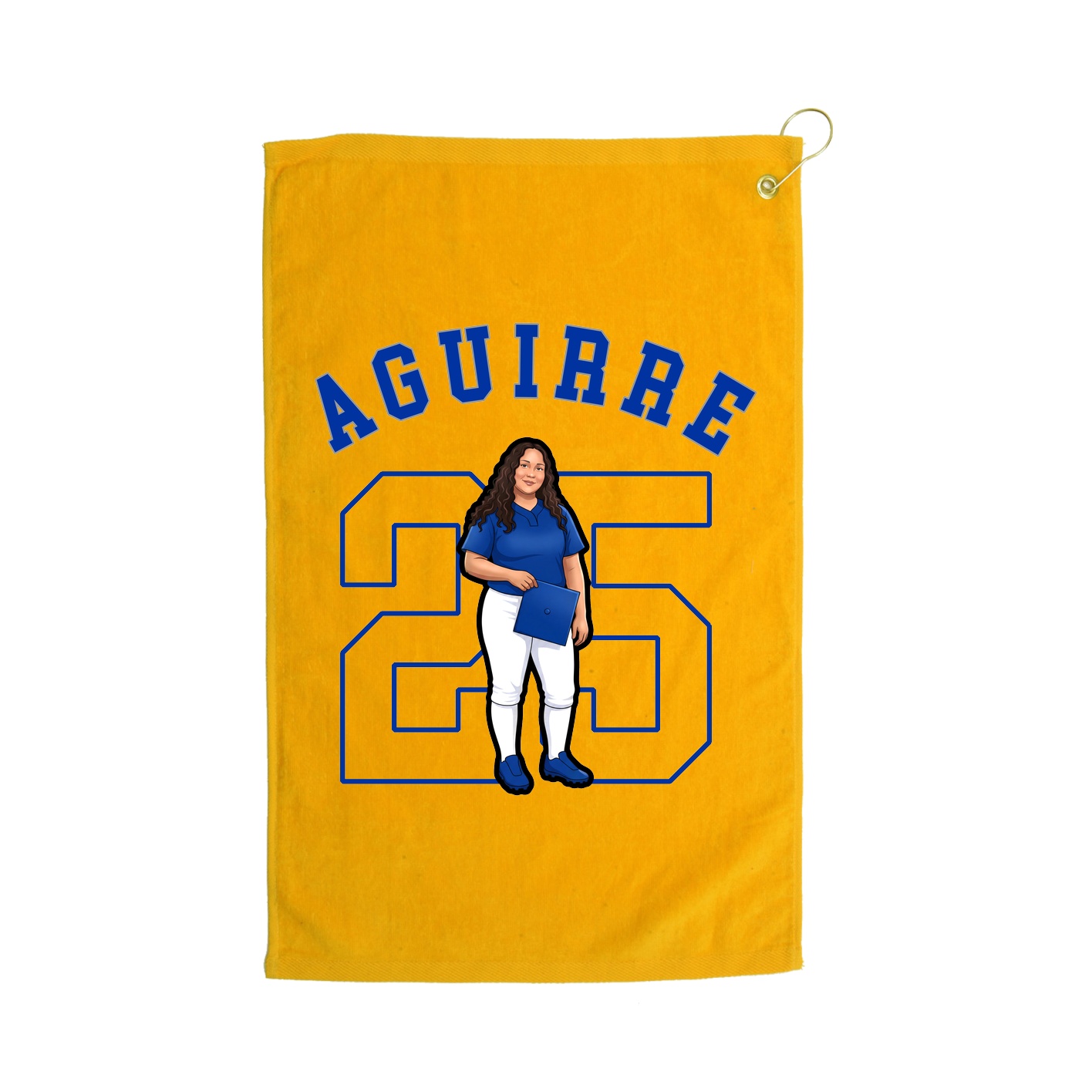 Golf Towel — Shirsey Arch in Gold