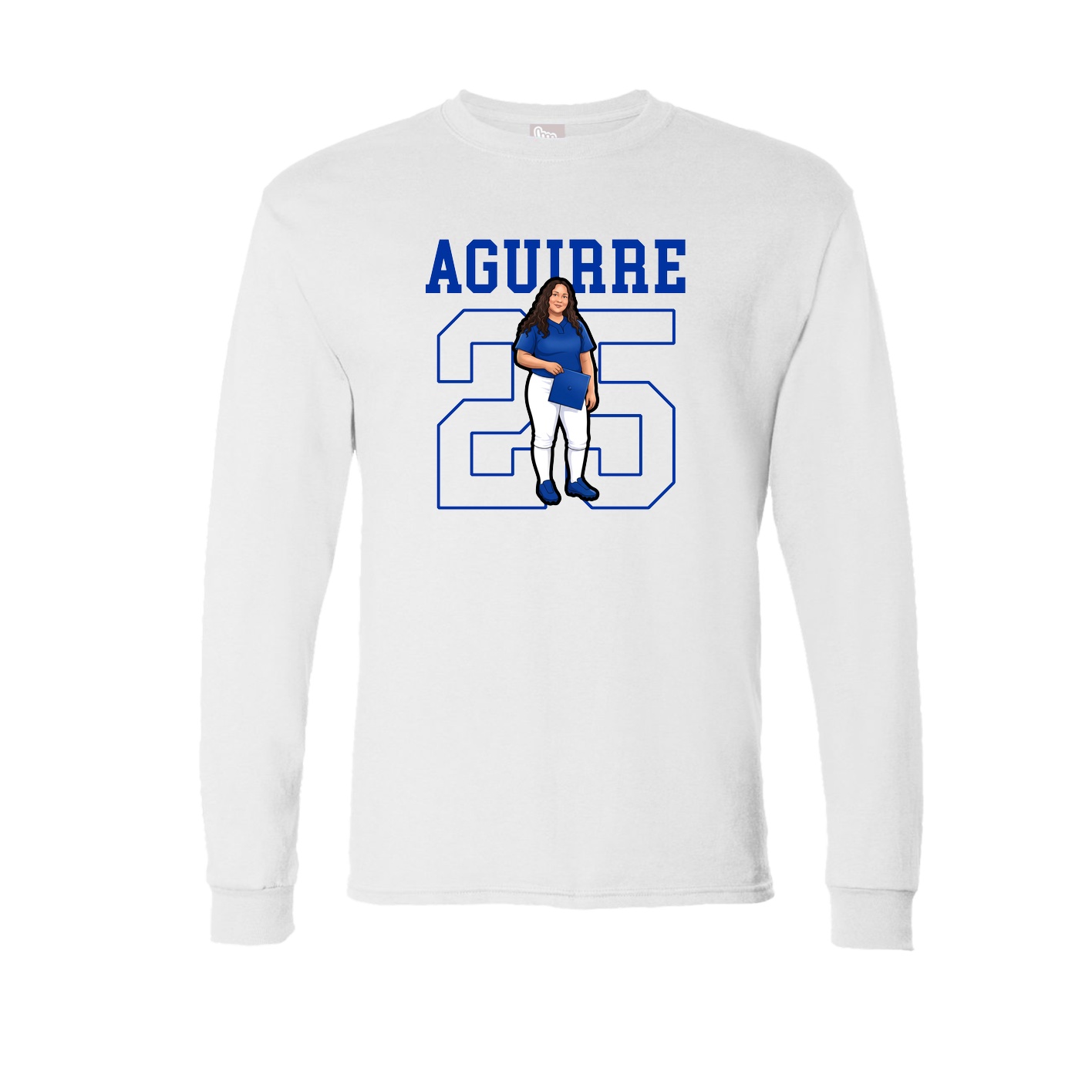 Long Sleeve Tee — Shirsey in White