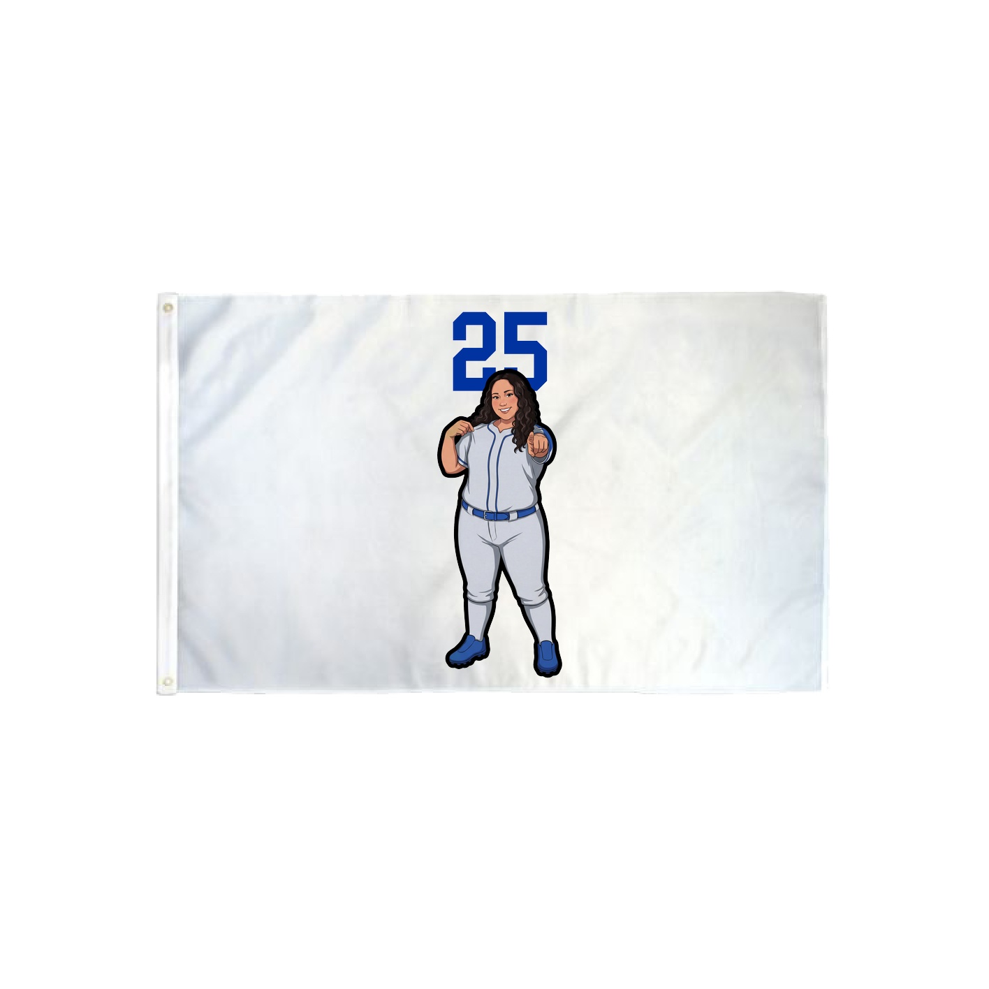 3x5 Flag — Number Top in Classic