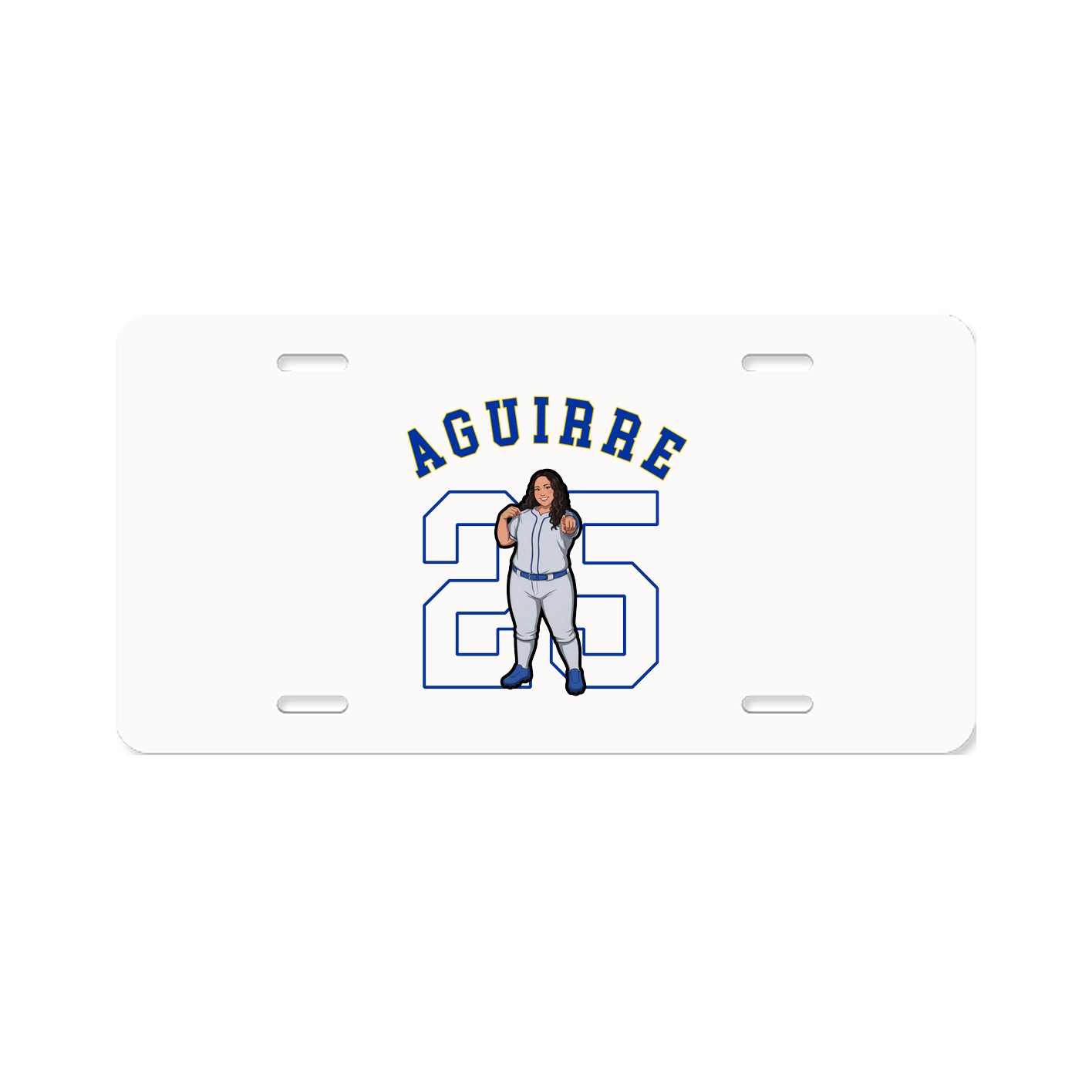 License Plate — Shirsey Arch in Classic