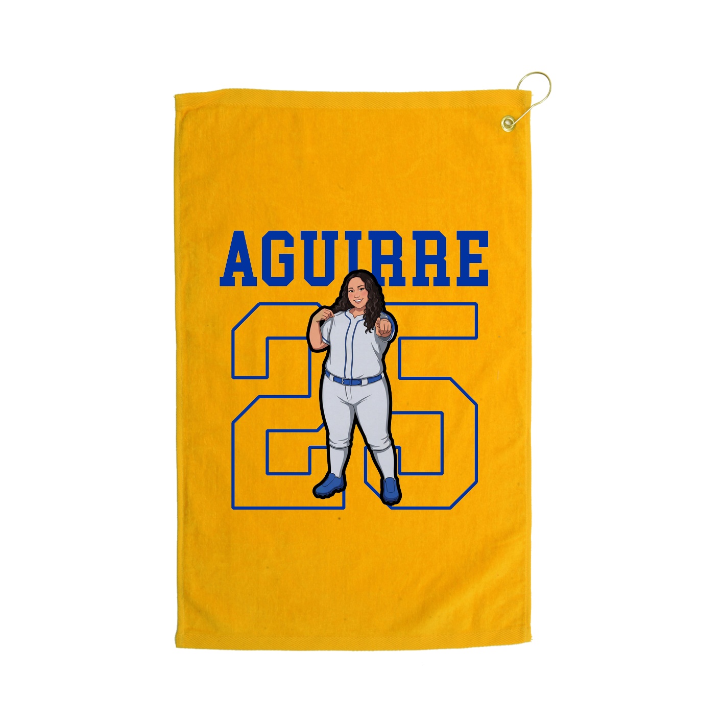 Golf Towel — Shirsey in Gold