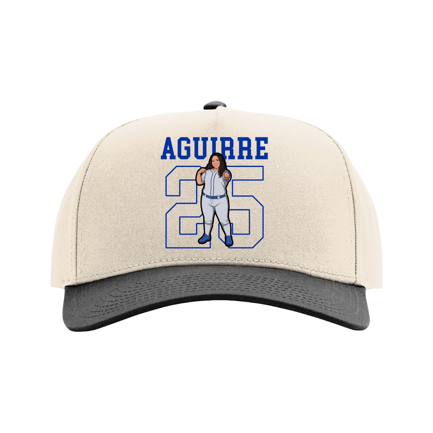 Full Fabric Five-Panel Champ Cap