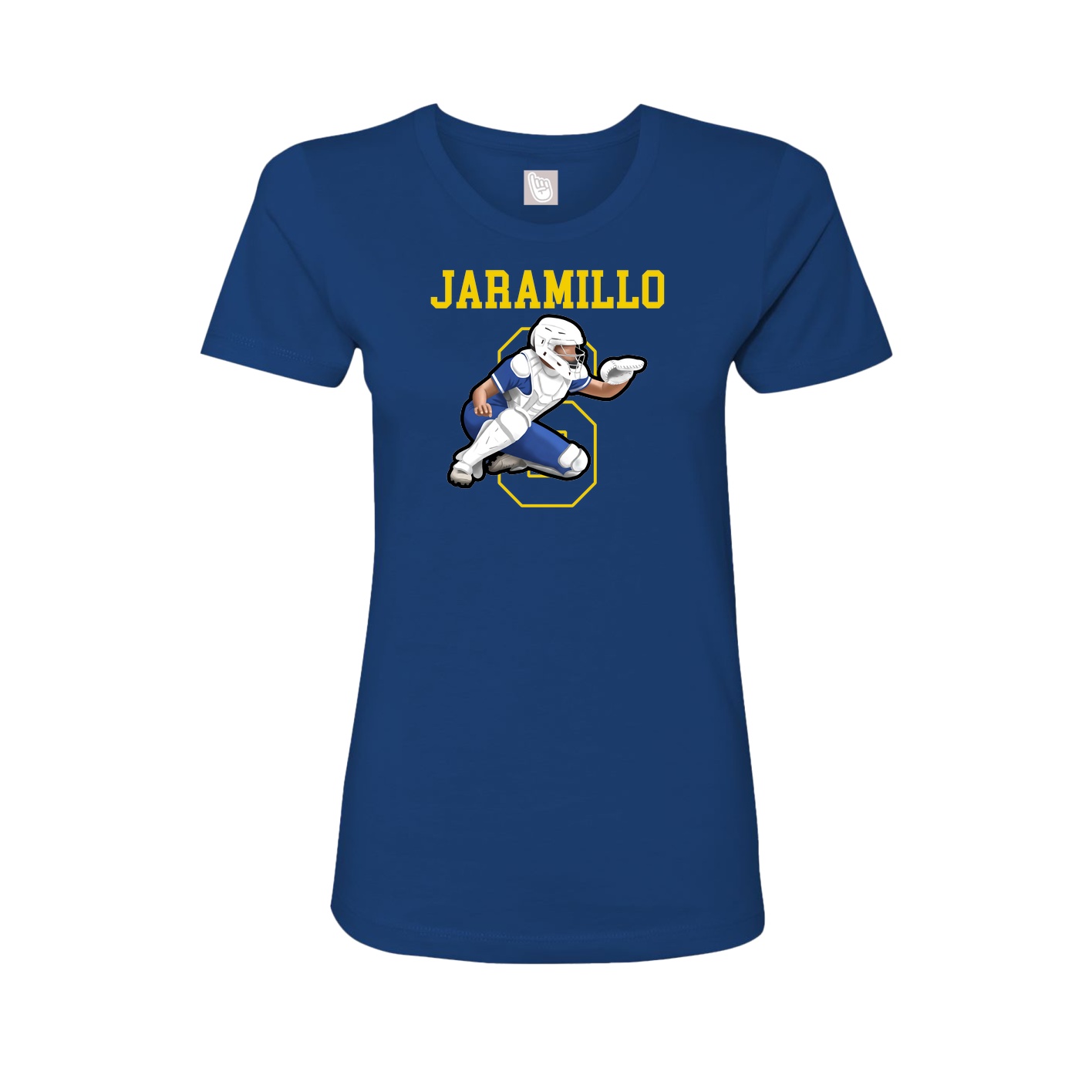 Fitted Women's Tee — Shirsey in Royal