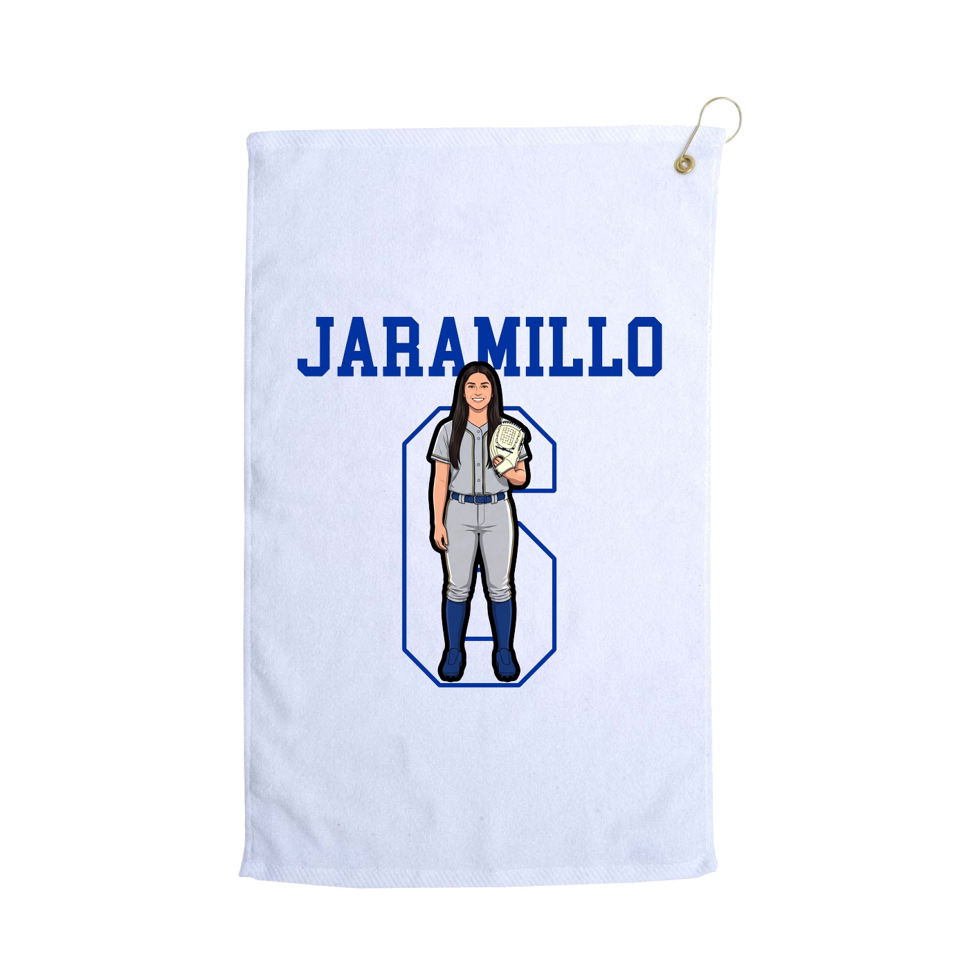 Golf Towel — Shirsey in White