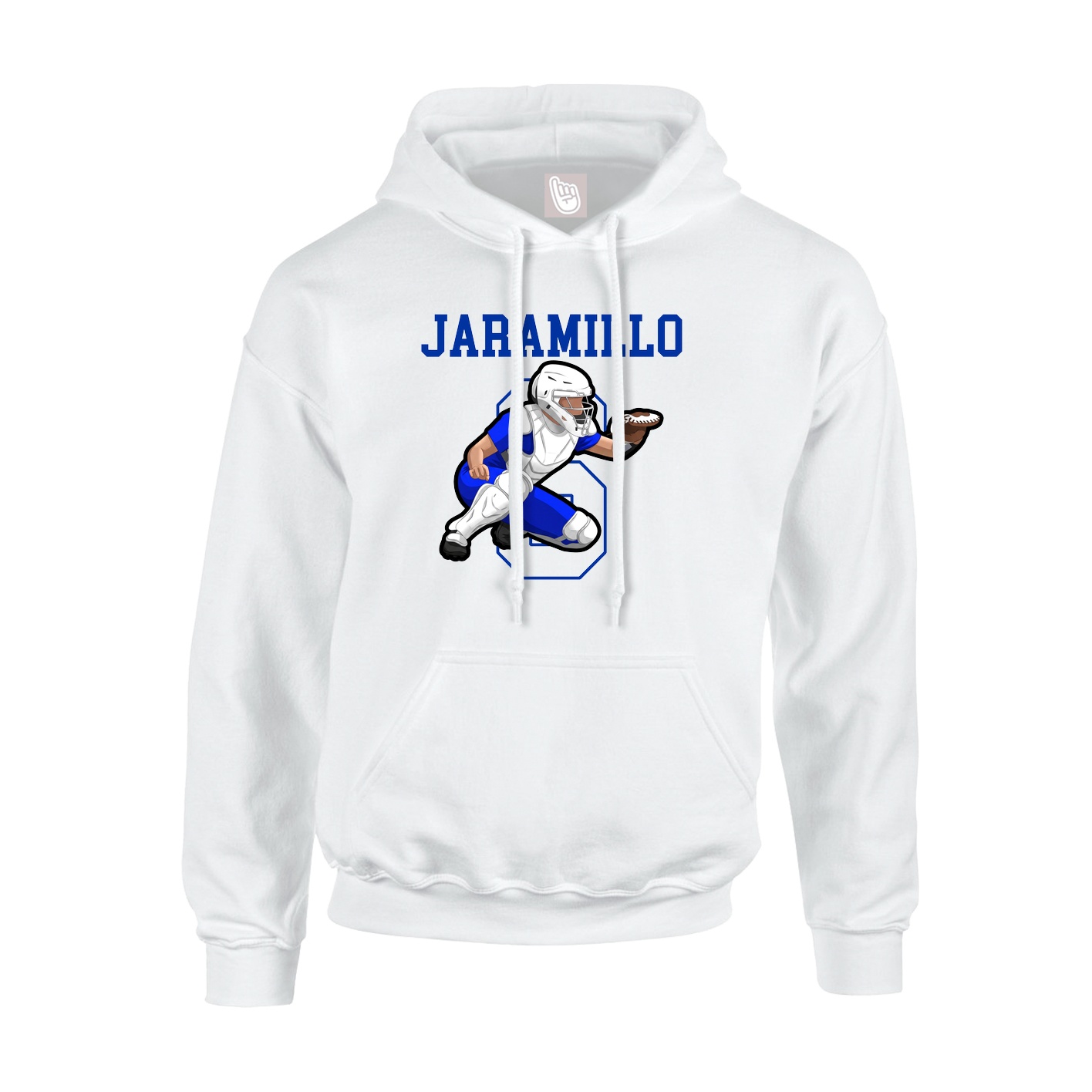 Hoodie — Shirsey in White