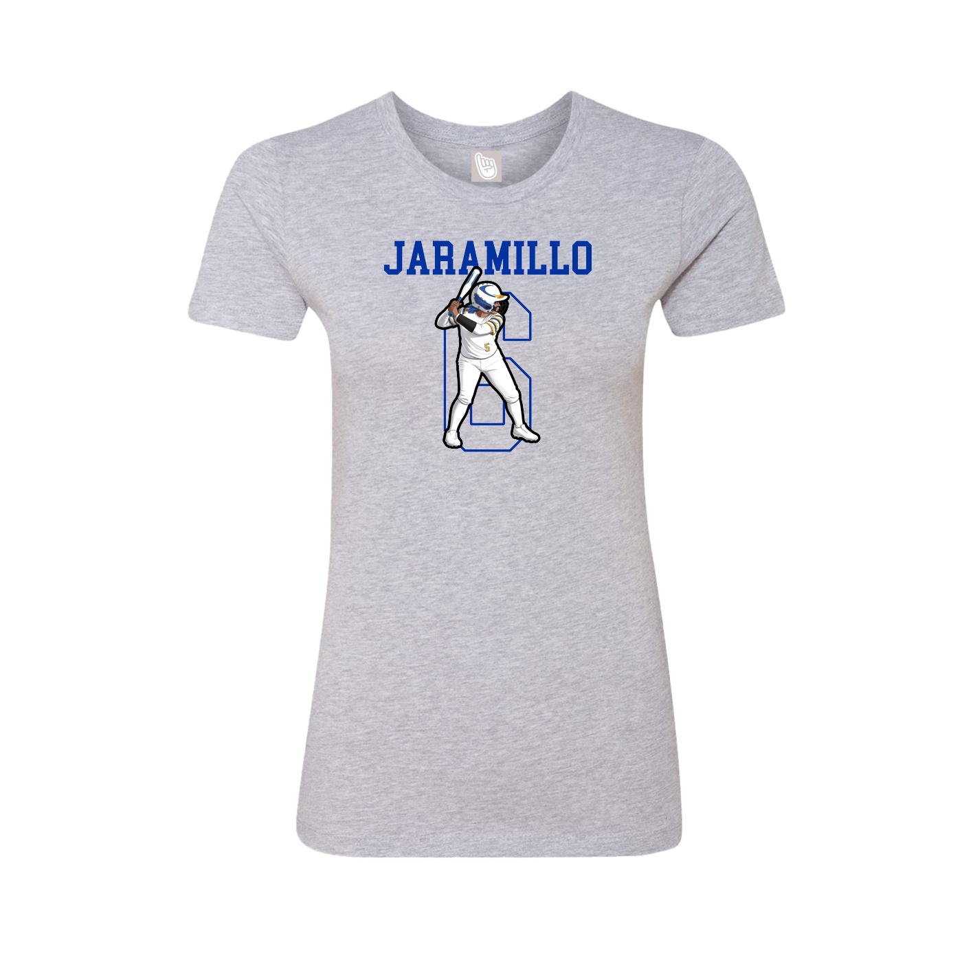 Fitted Women's Tee — Shirsey in Grey
