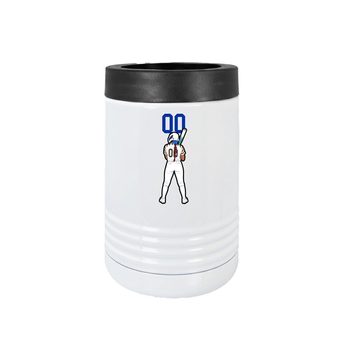 Beverage Holder — Number Top in White