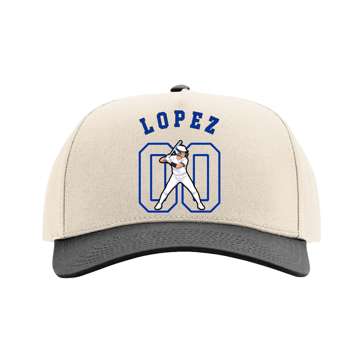 Full Fabric Five-Panel Champ Cap