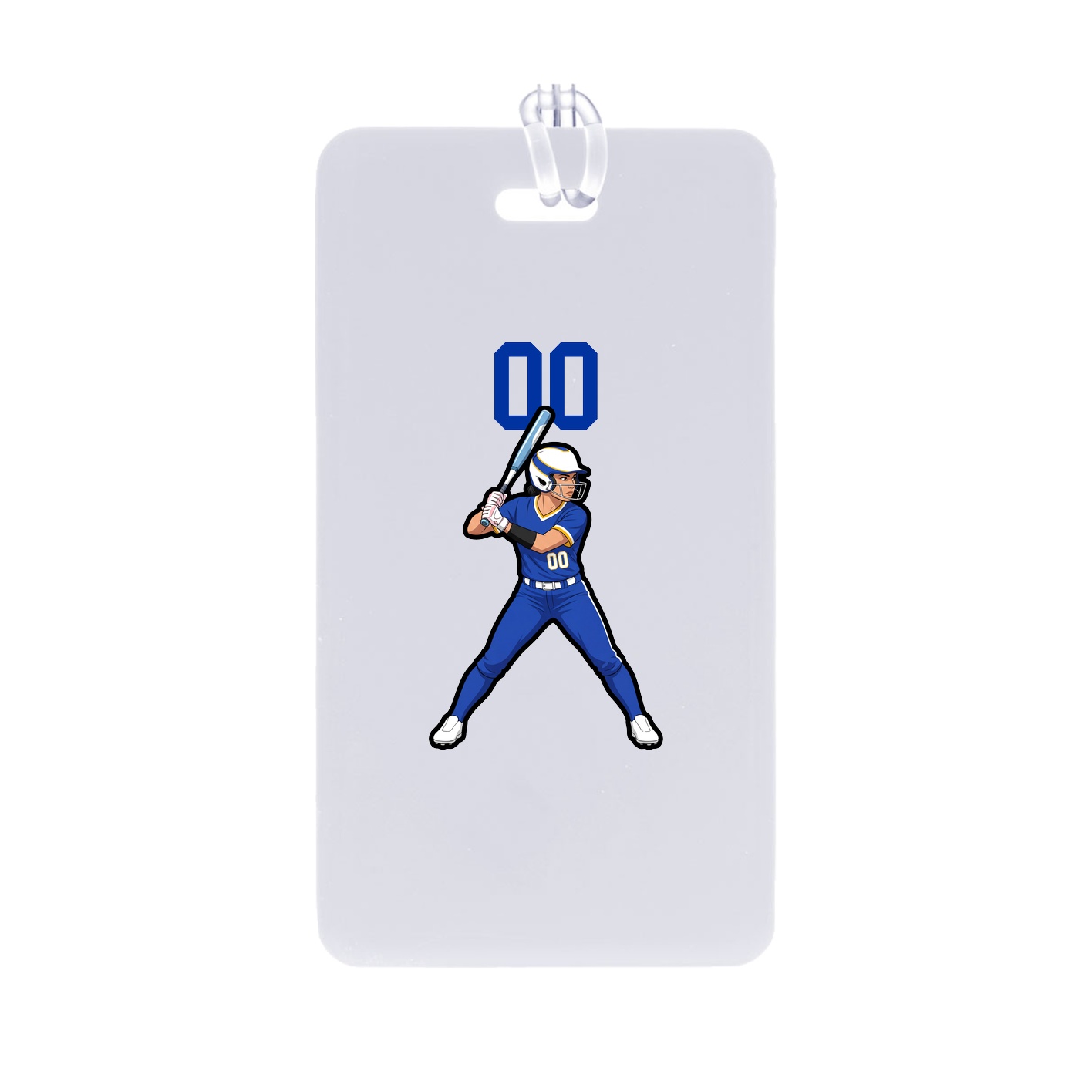 Bag Tag — Number Top in Classic