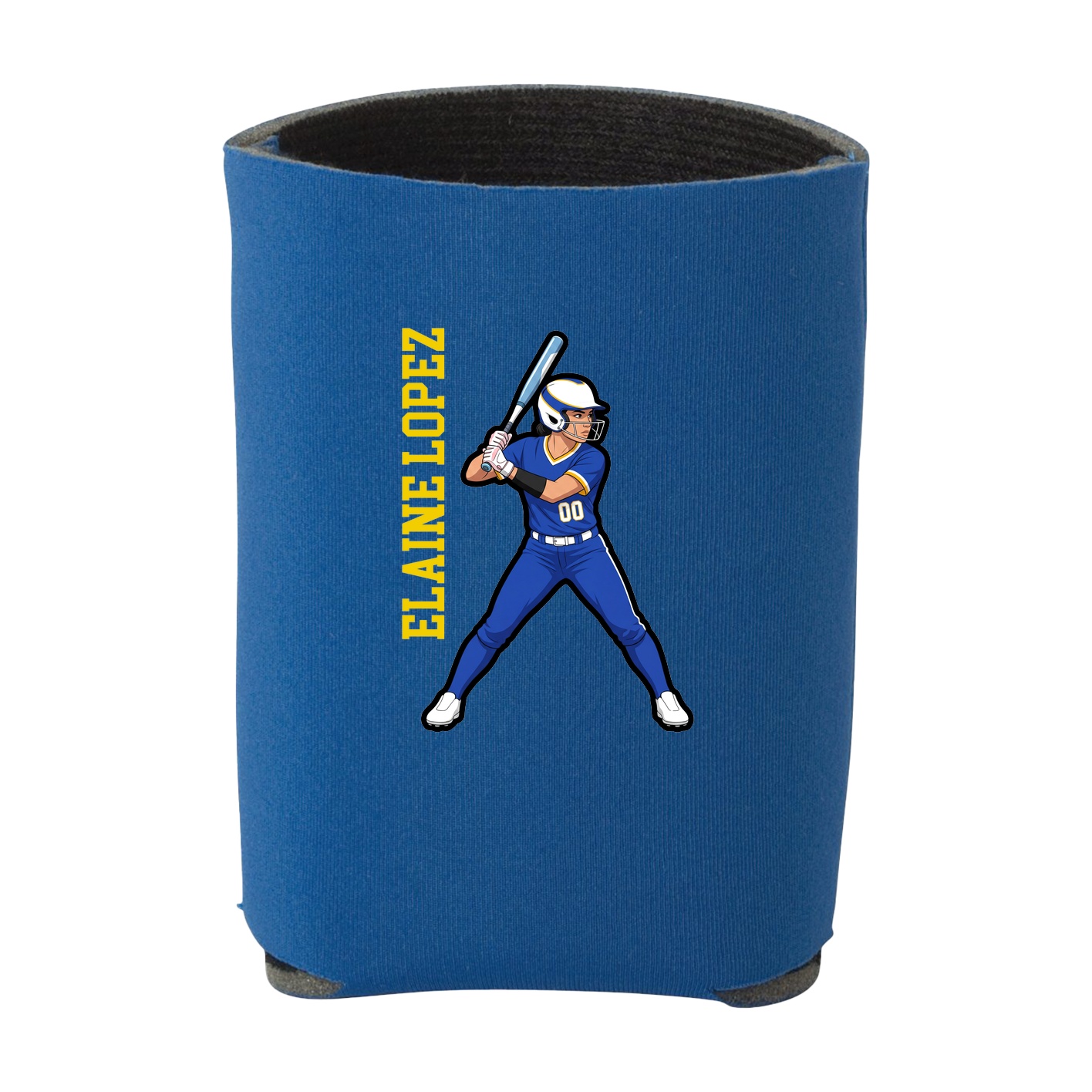 Can Holder — Name Vertical in Royal