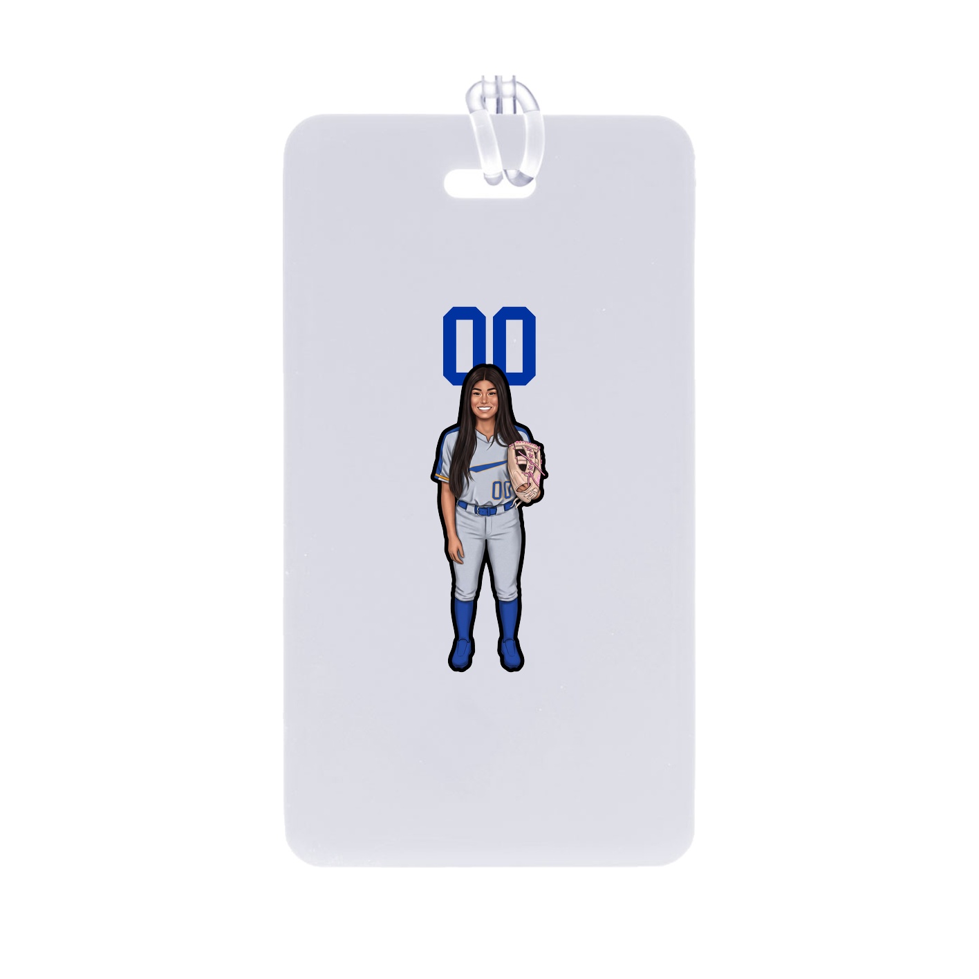 Bag Tag — Number Top in Classic