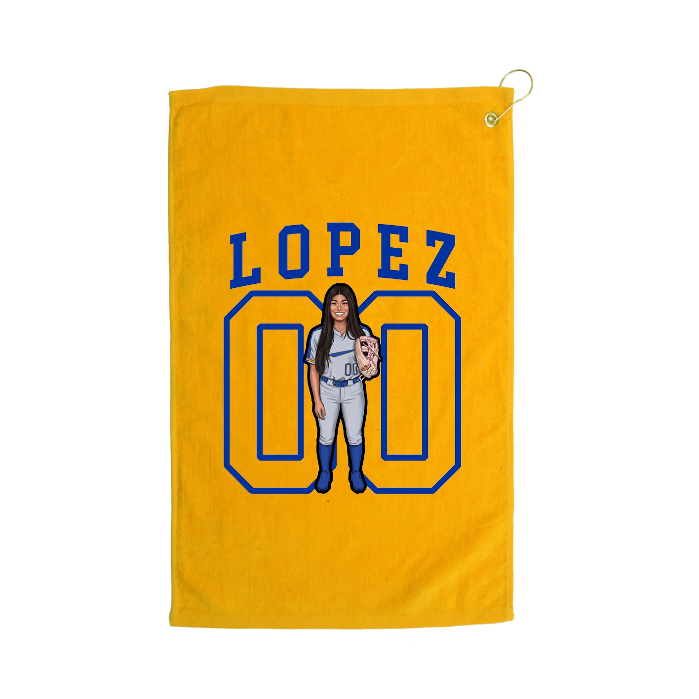 Golf Towel — Shirsey in Gold