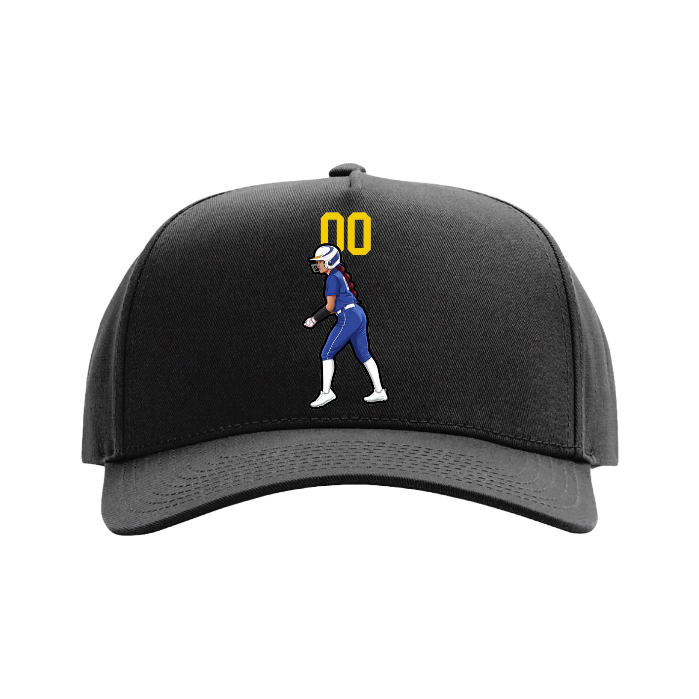 Full Fabric Five-Panel Champ Cap
