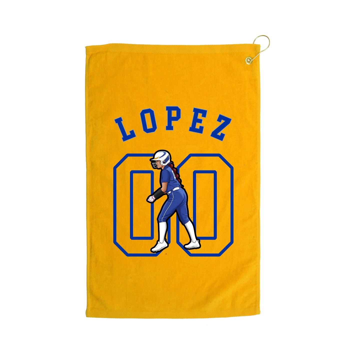 Golf Towel — Shirsey Arch in Gold