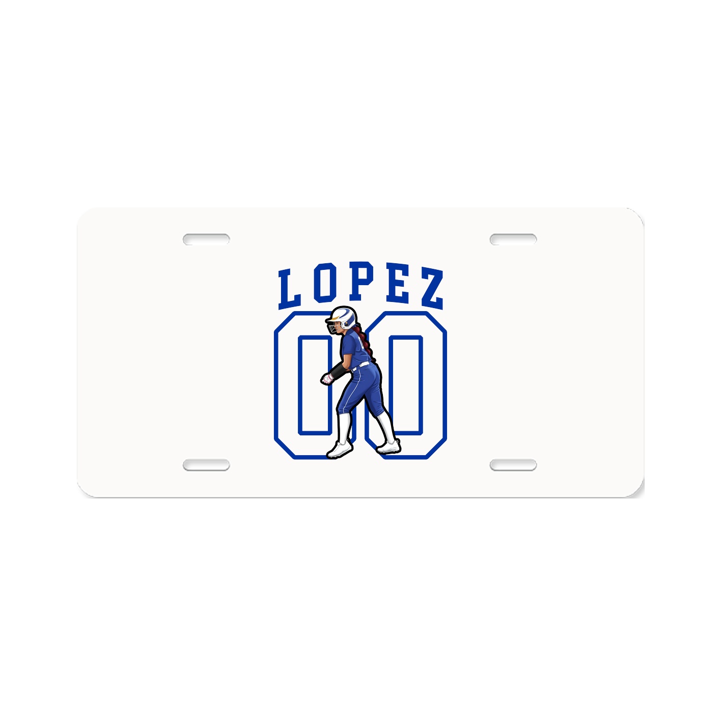 Aluminum License Plate