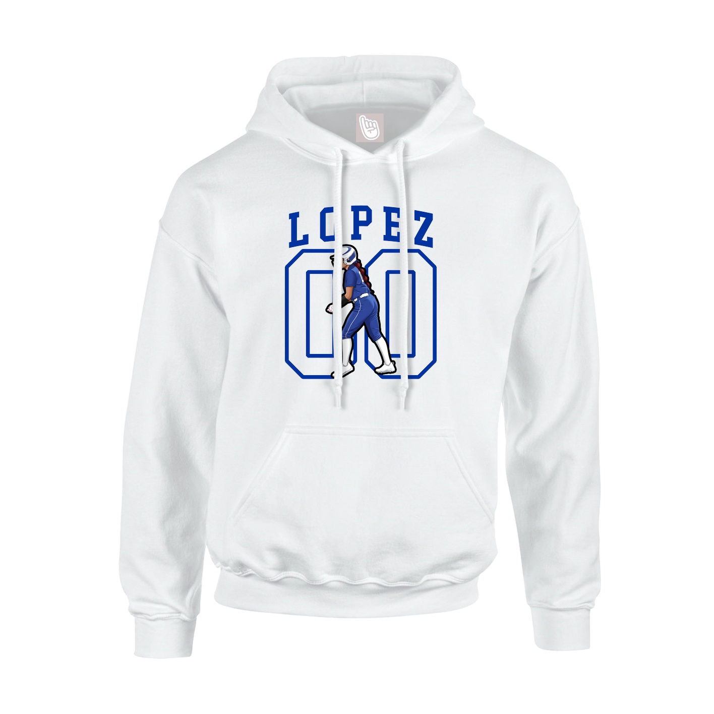 Youth Hoodie — Shirsey in White