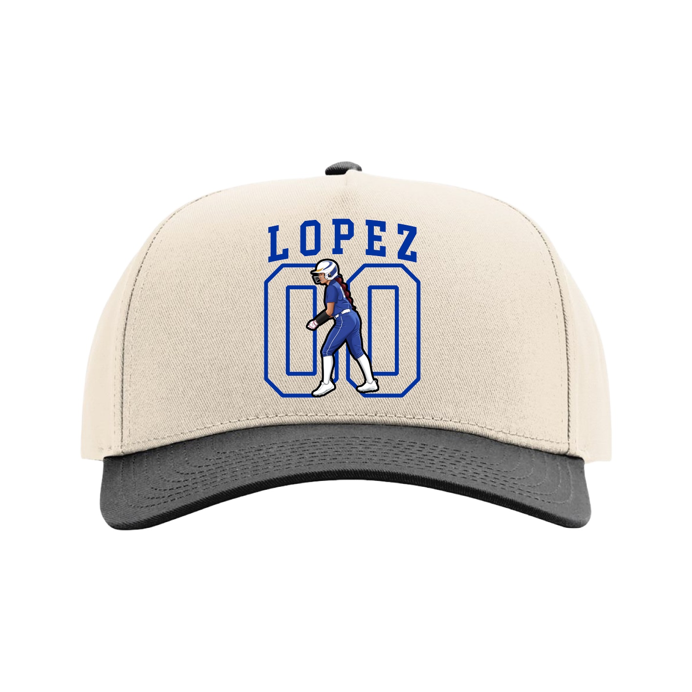 Full Fabric Five-Panel Champ Cap