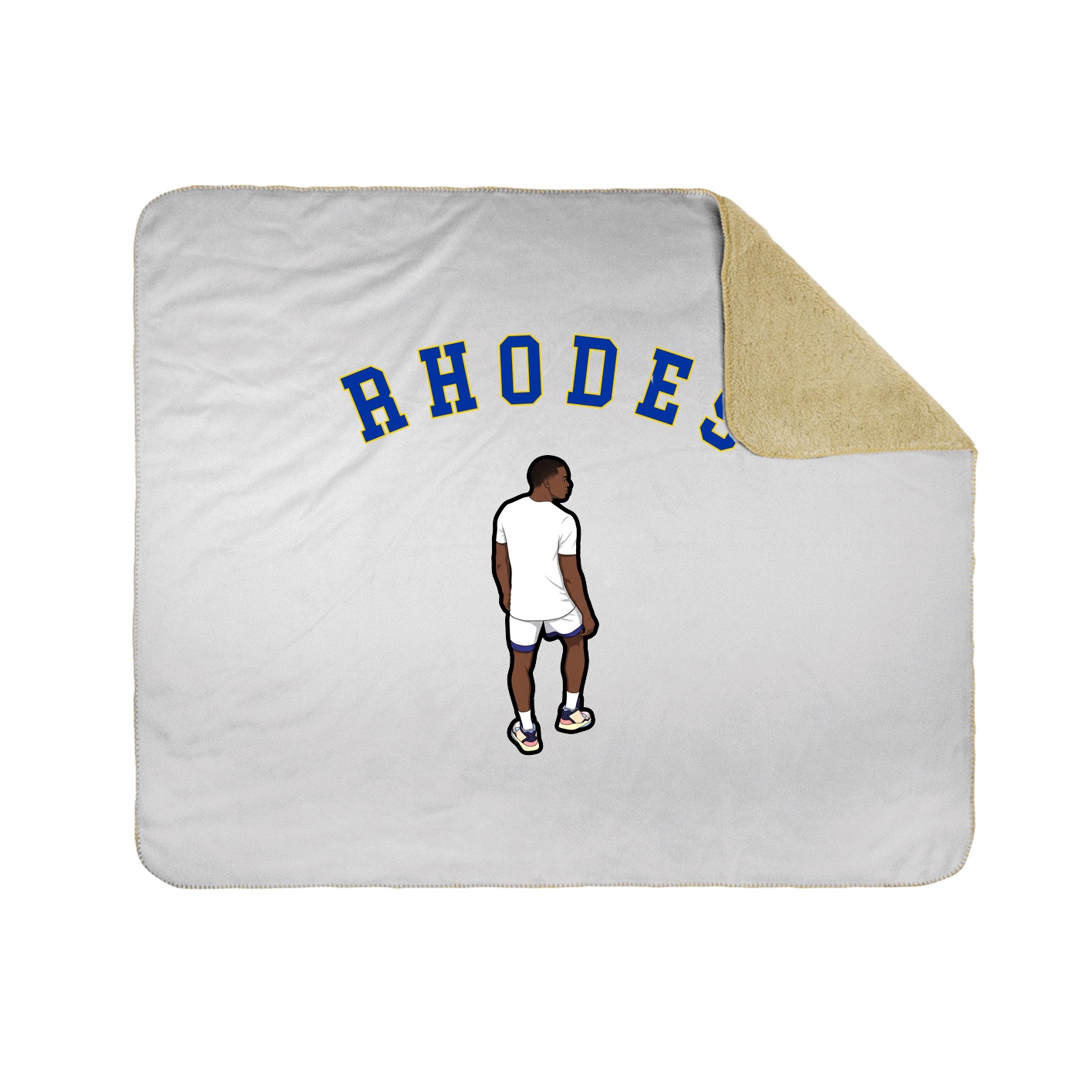 Throw Blanket — Shirsey Arch in White