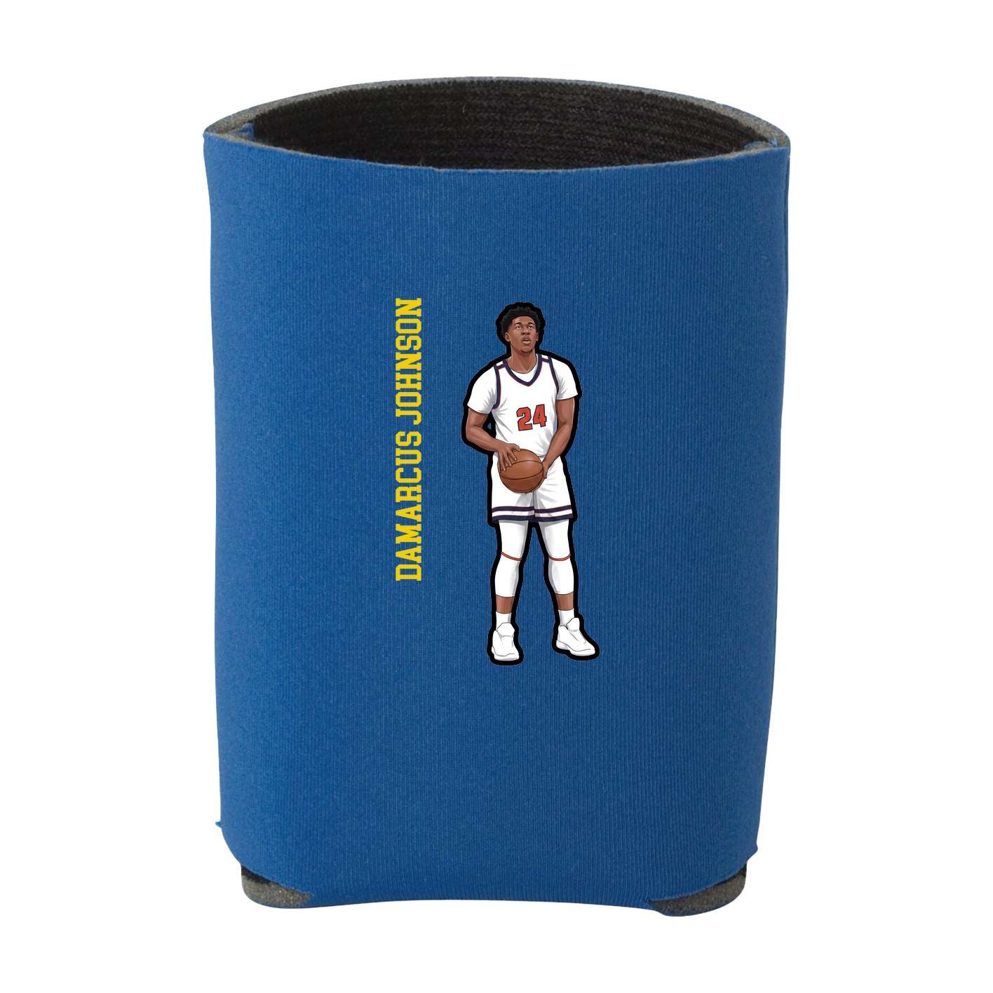 Can Holder — Name Vertical in Royal