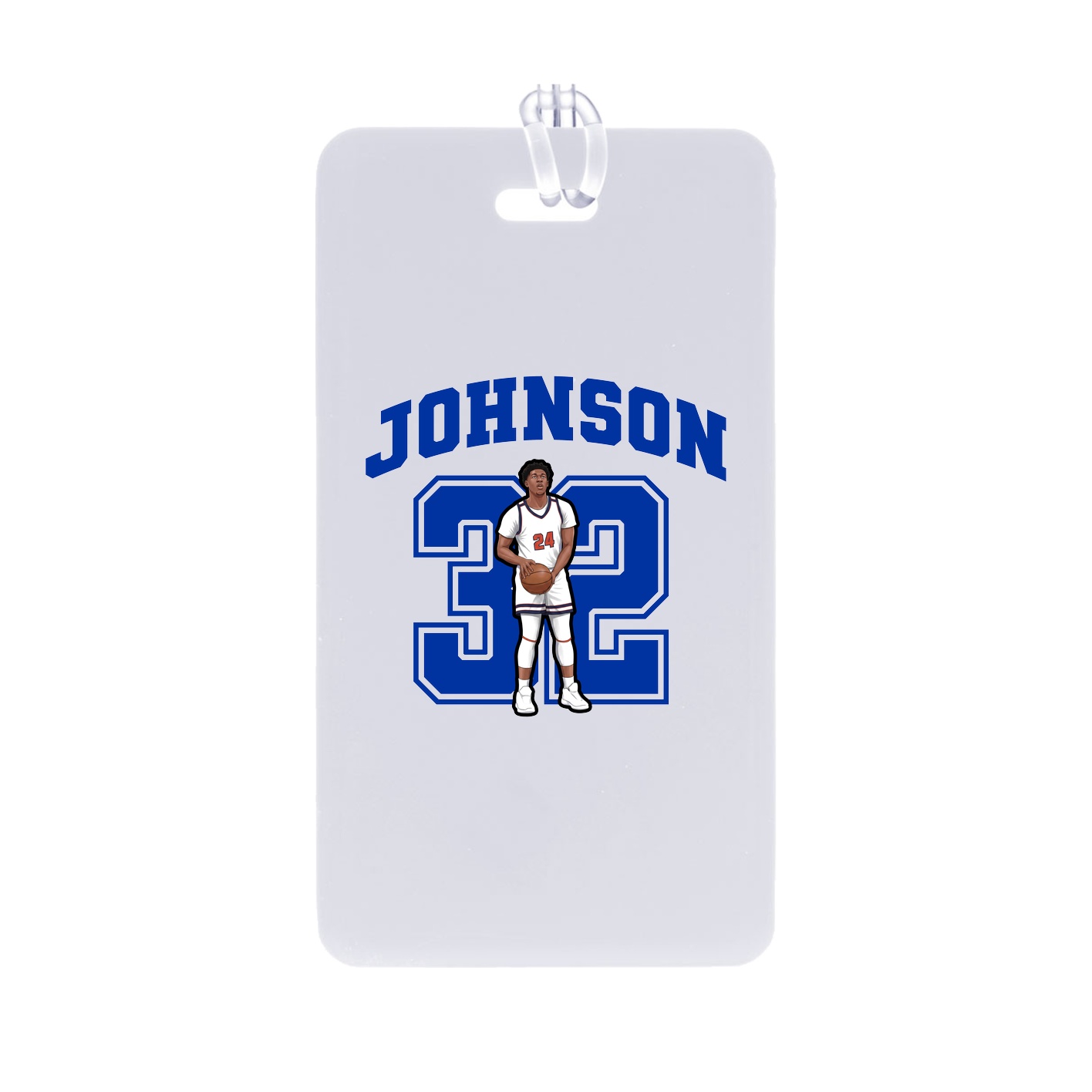 Bag Tag — Number in Classic