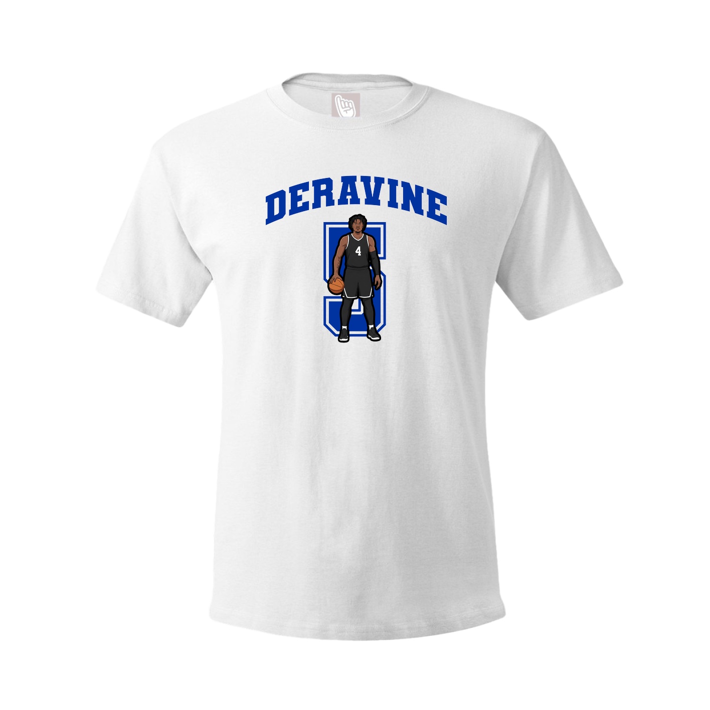 Tee — Number in White