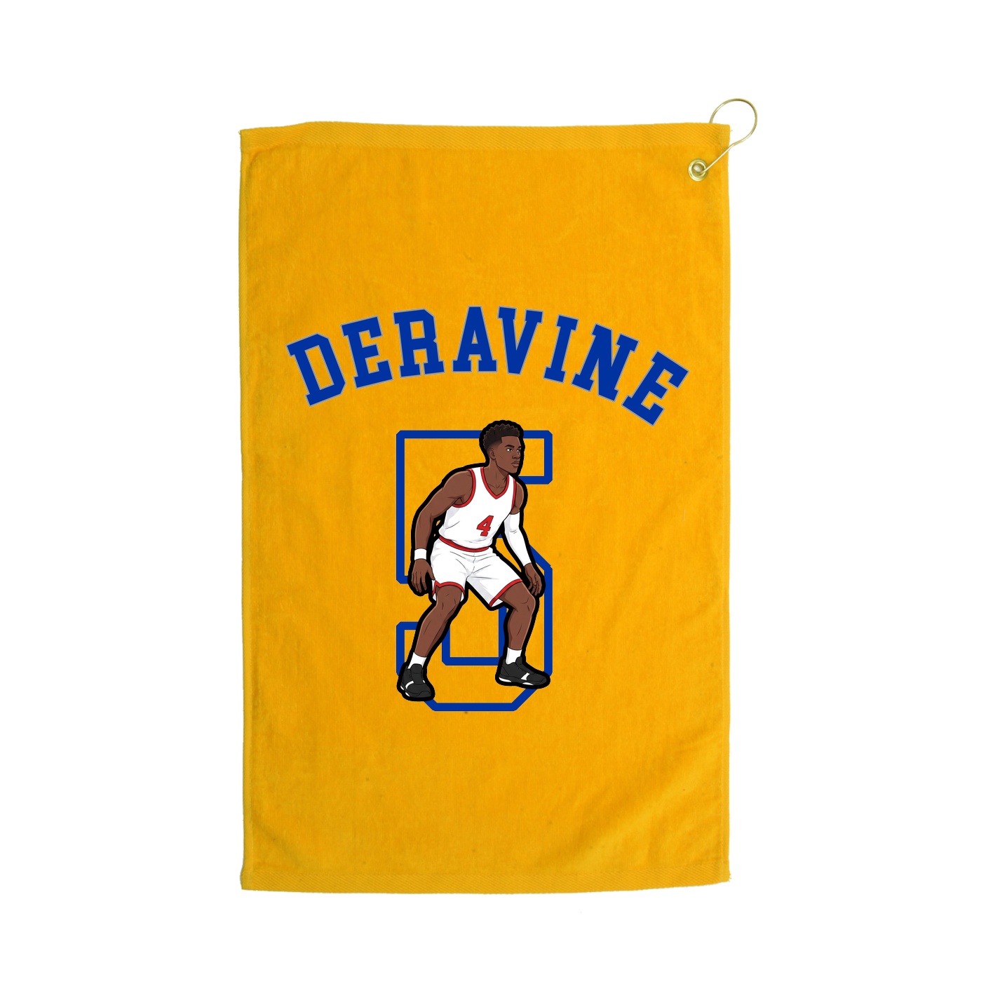 Golf Towel — Shirsey Arch in Gold