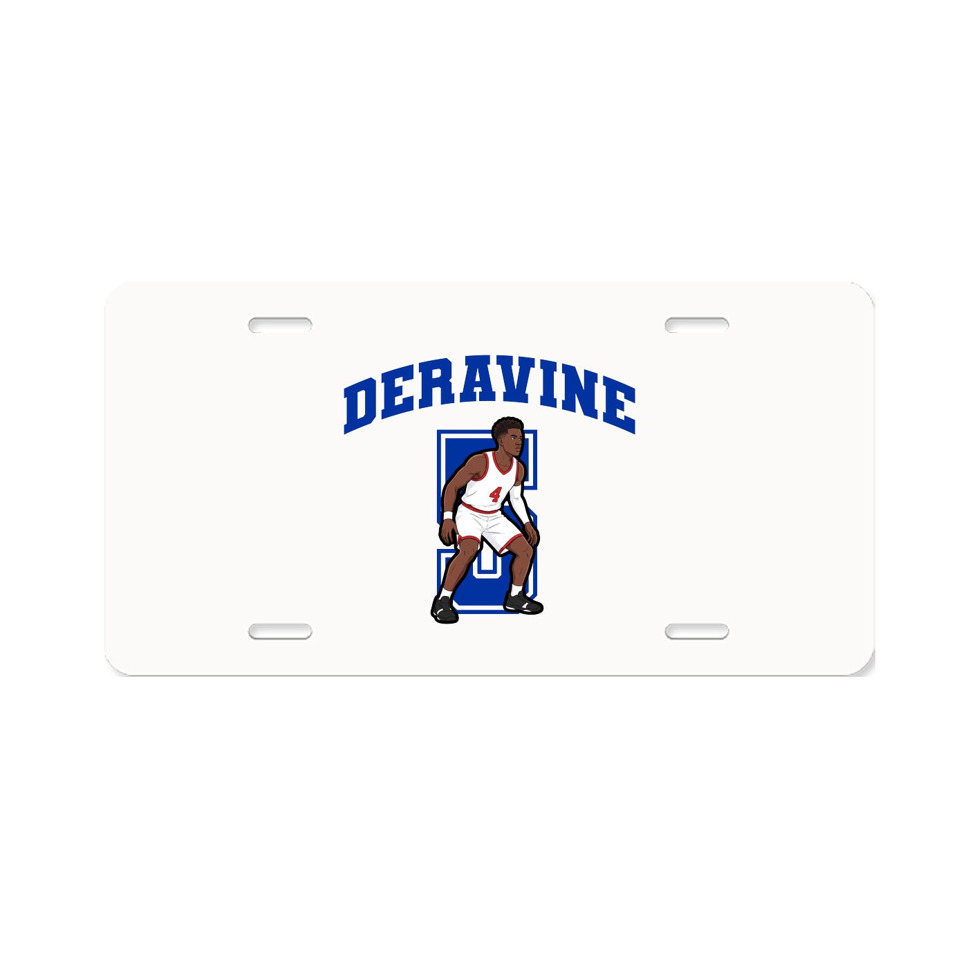 License Plate — Number in Classic