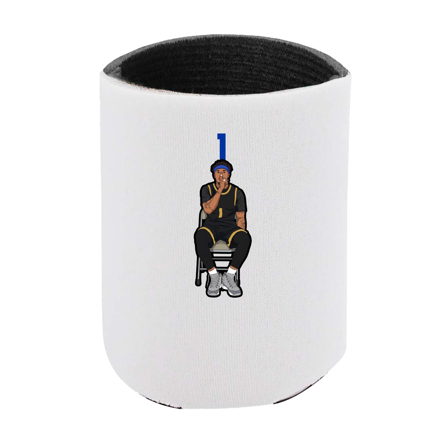Can Holder — Number Top in White