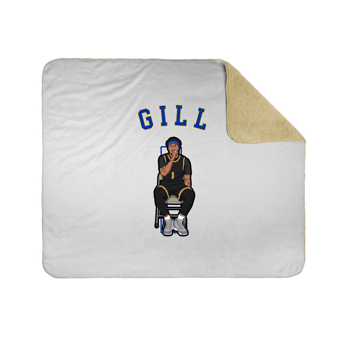 Throw Blanket — Shirsey Arch in White