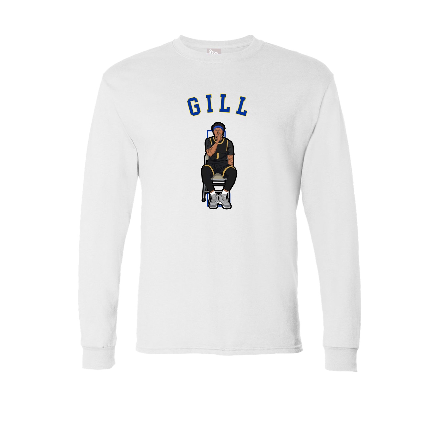 Long Sleeve Tee — Shirsey Arch in White