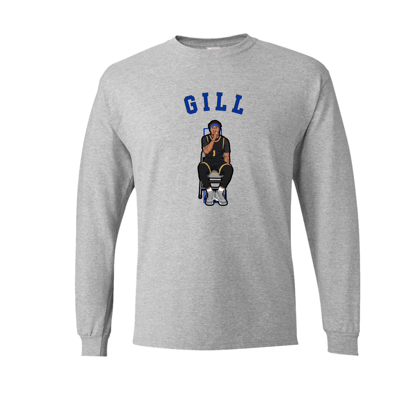 Long Sleeve Tee — Shirsey Arch in Grey