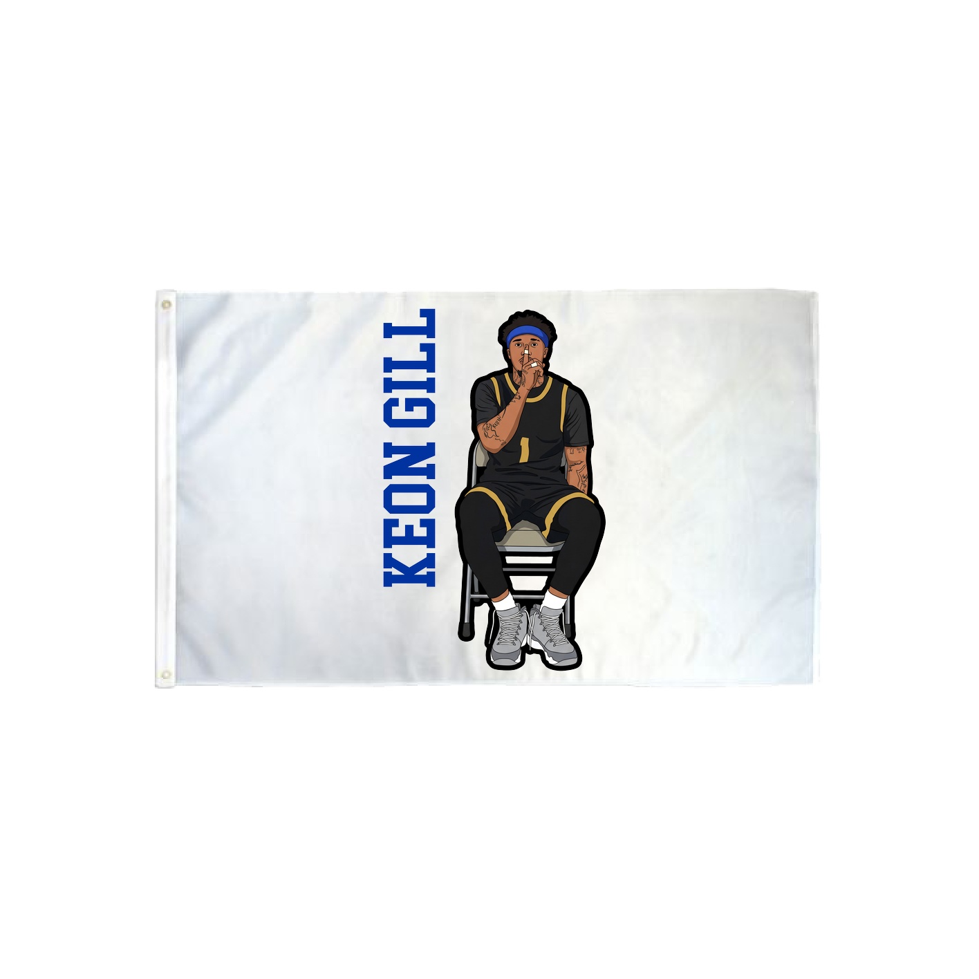 3x5 Flag — Name Vertical in Classic