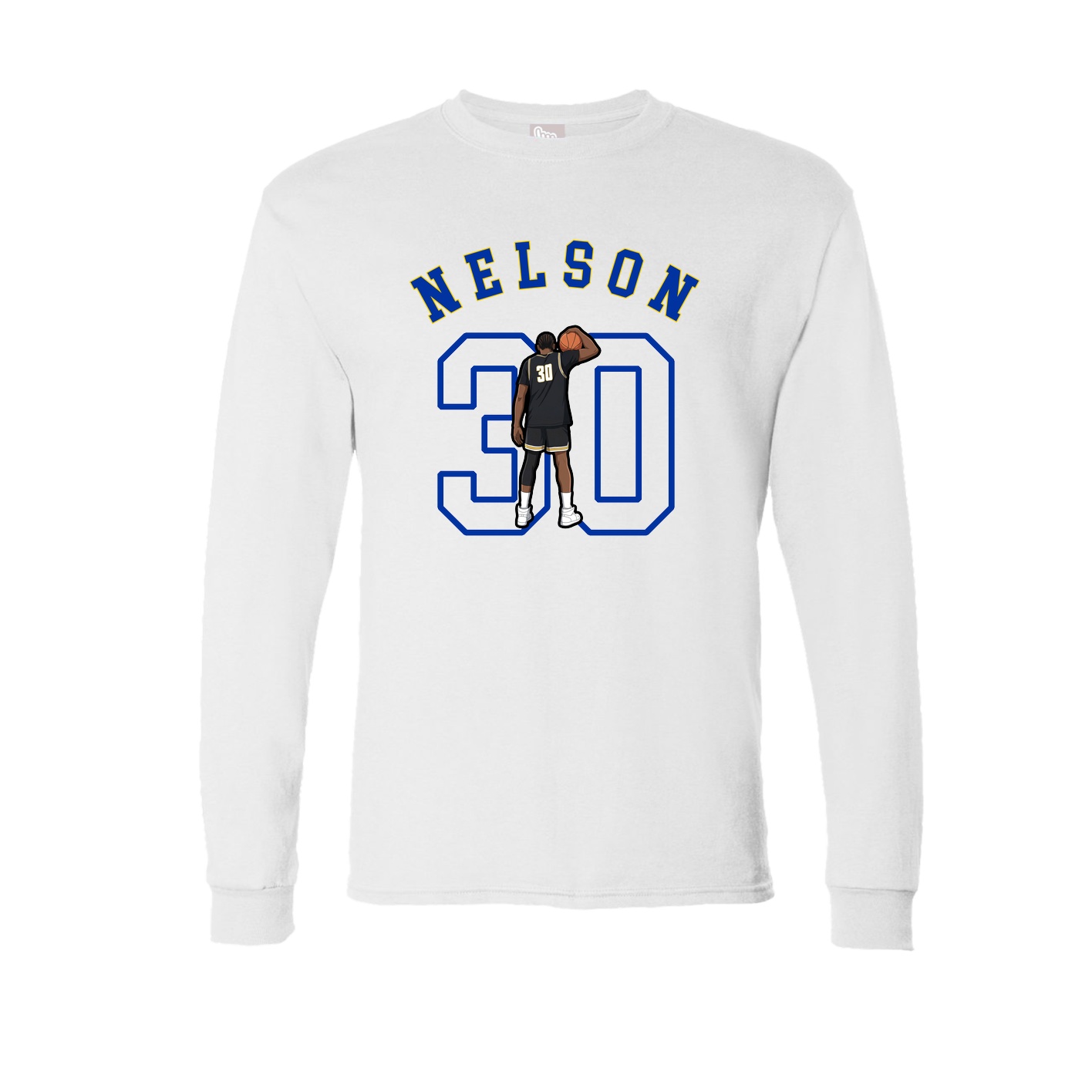Long Sleeve Tee — Shirsey Arch in White