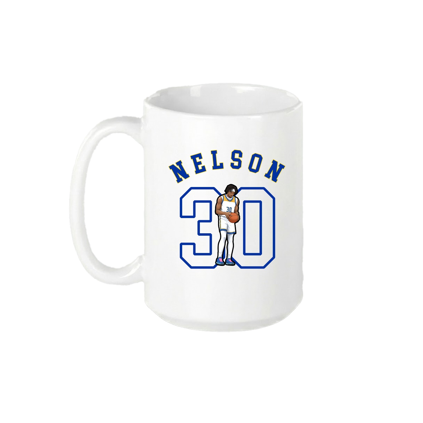 15oz Coffee Mug — Shirsey Arch in White