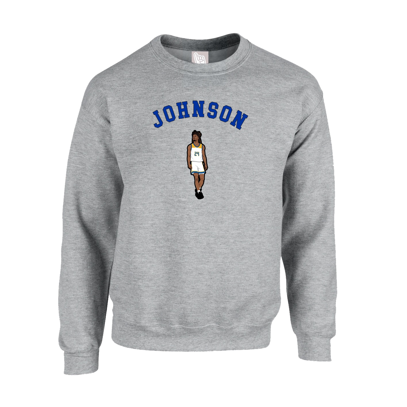 Fleece Crew — Shirsey Arch in Grey