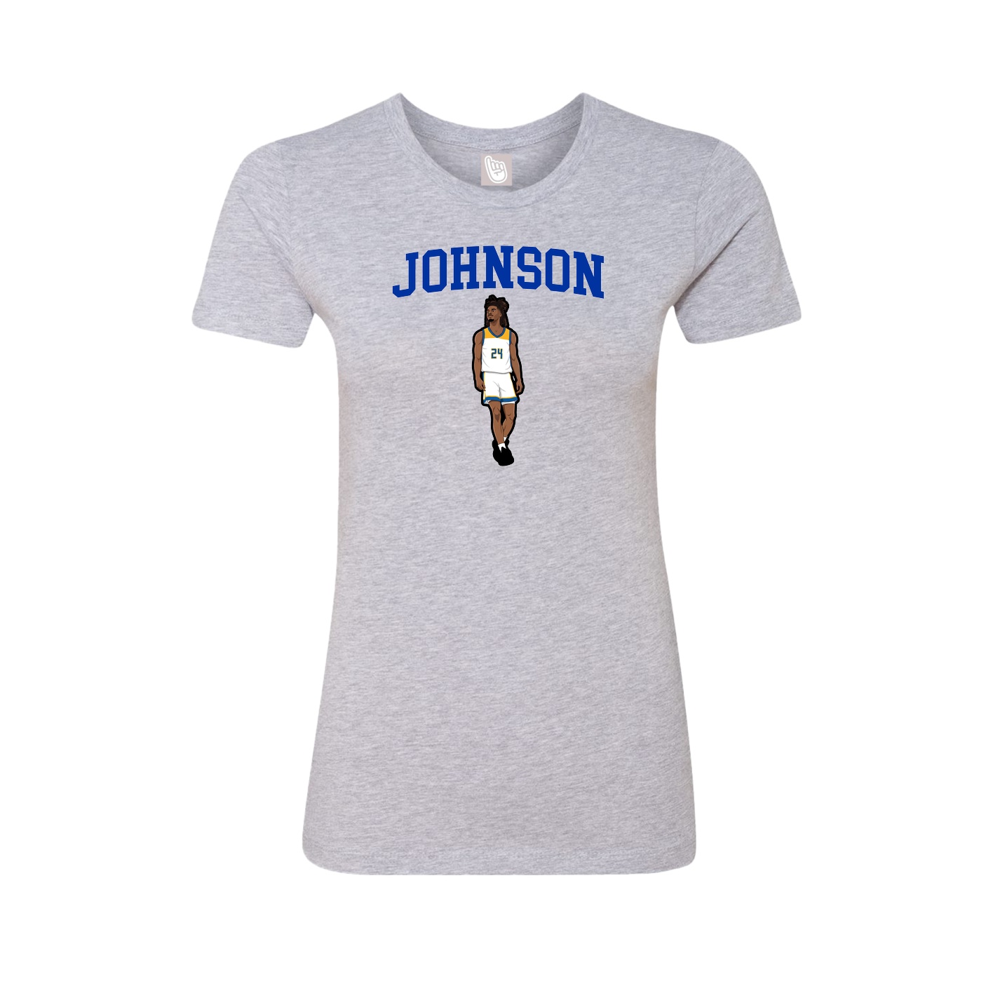 Fitted Women's Tee — Shirsey in Grey