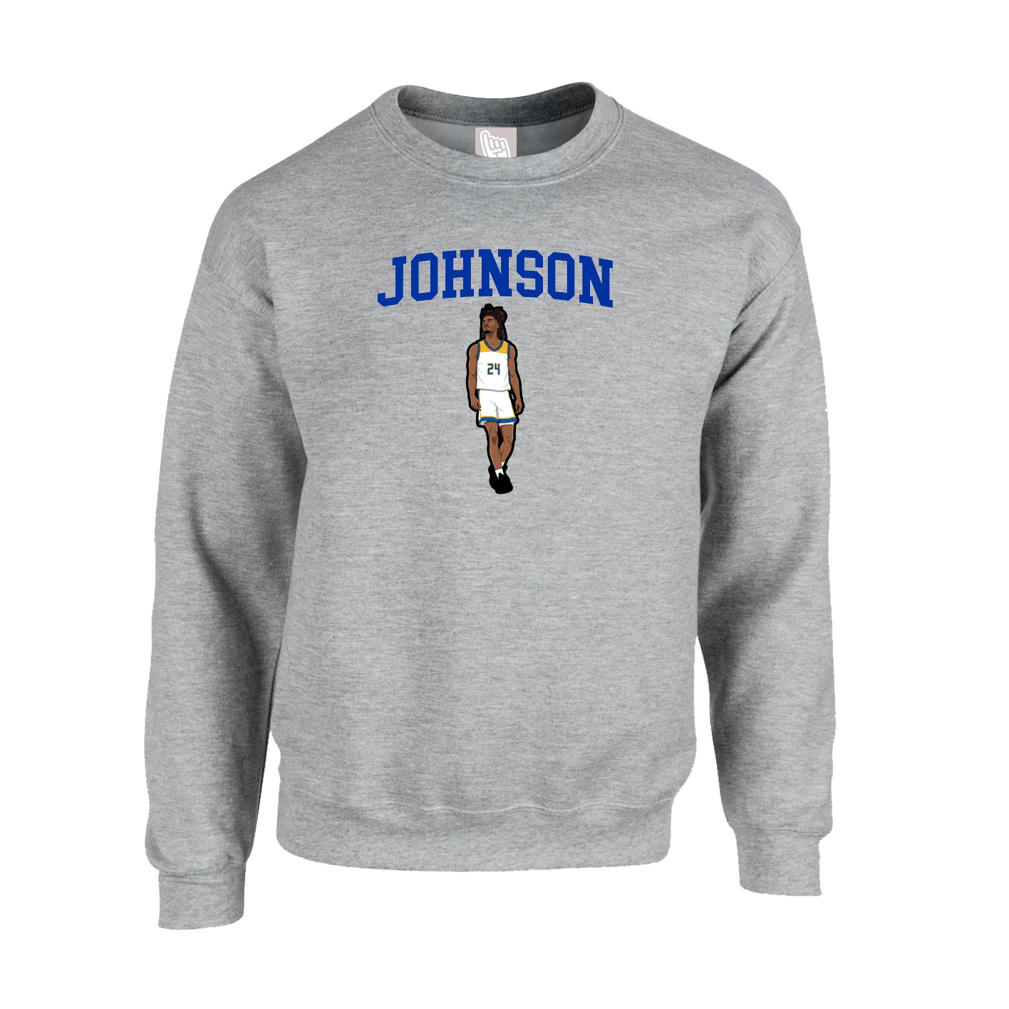 Fleece Crew — Shirsey in Grey