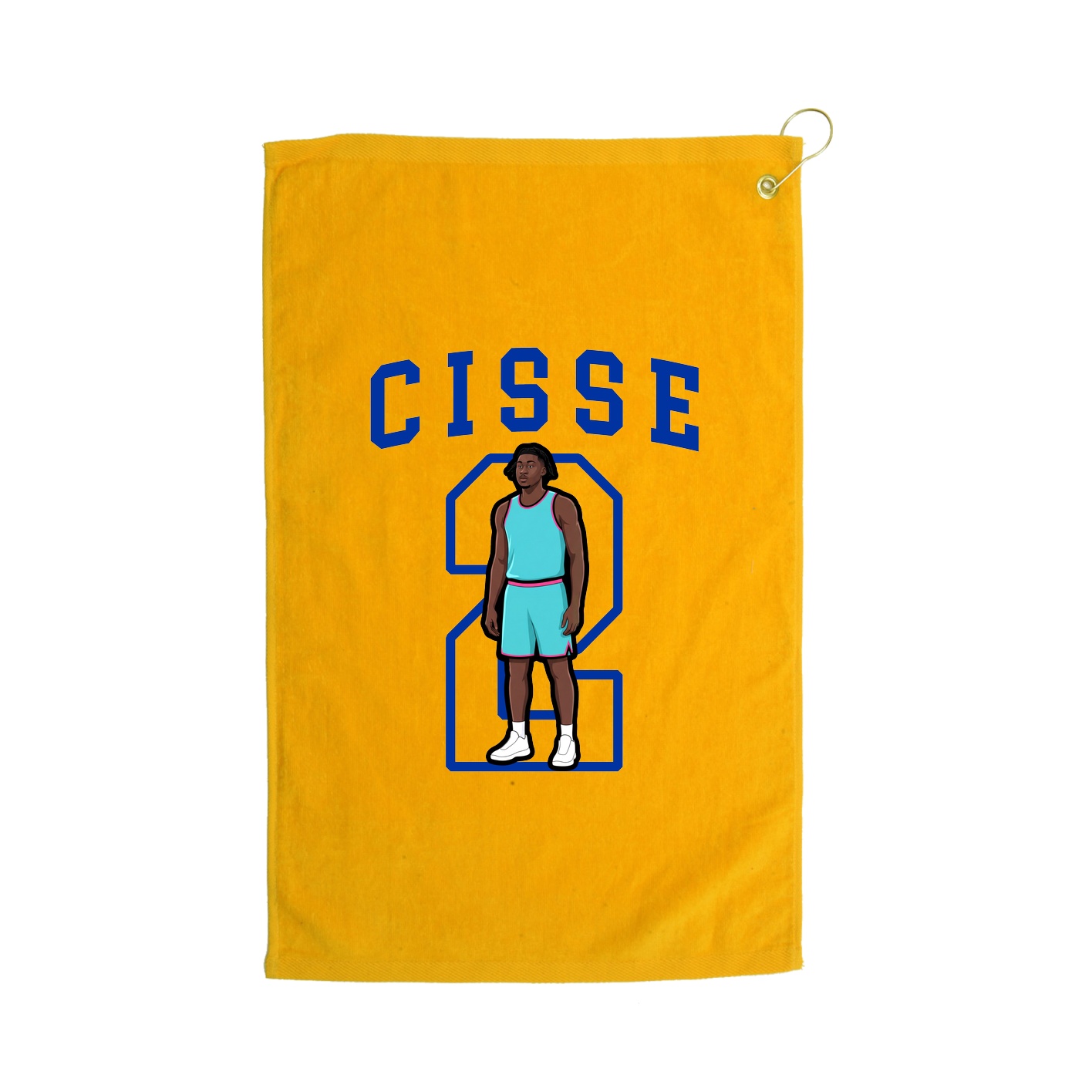 Golf Towel — Shirsey in Gold