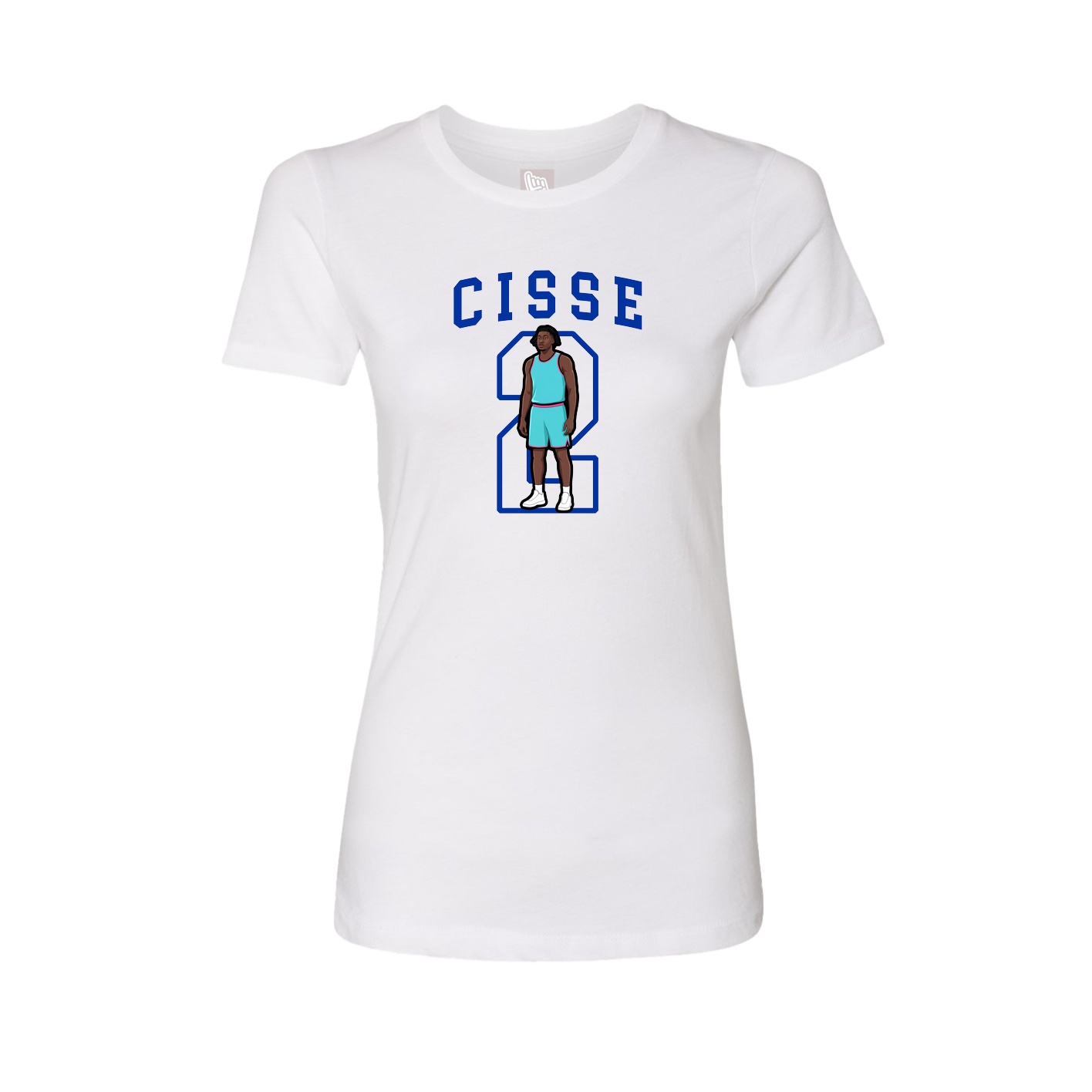 Fitted Women's Tee — Shirsey in White
