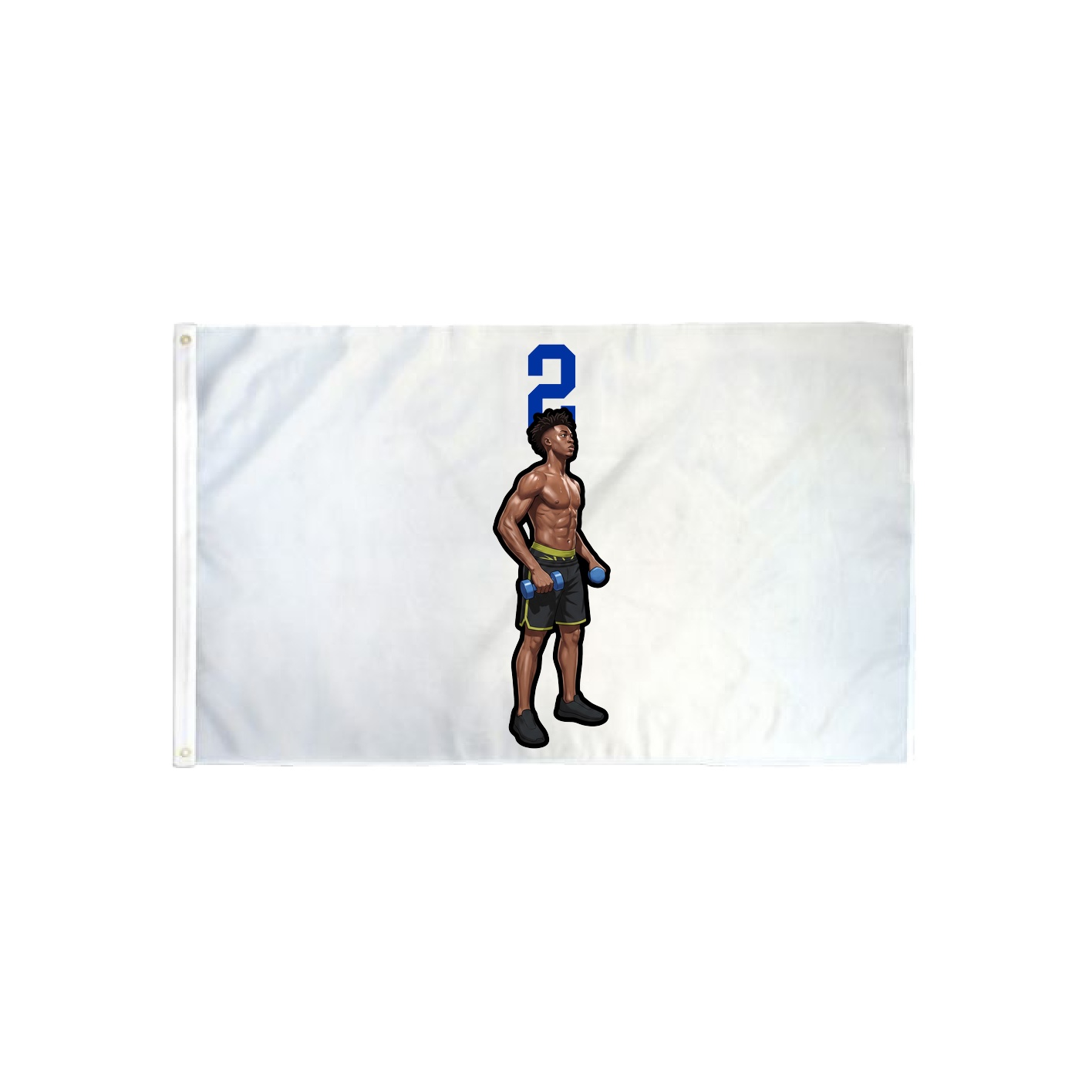 3x5 Flag — Number Top in Classic