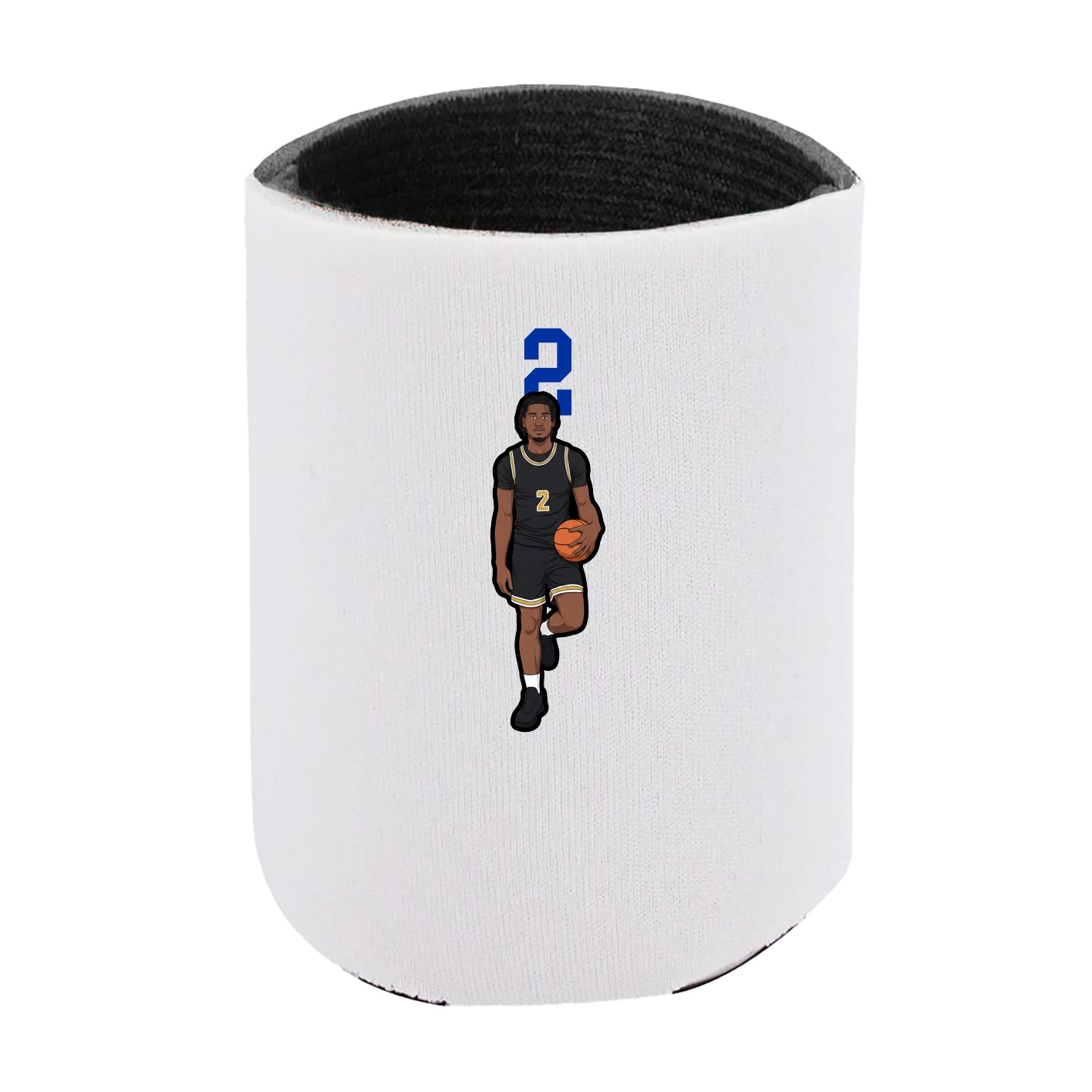 Can Holder — Number Top in White