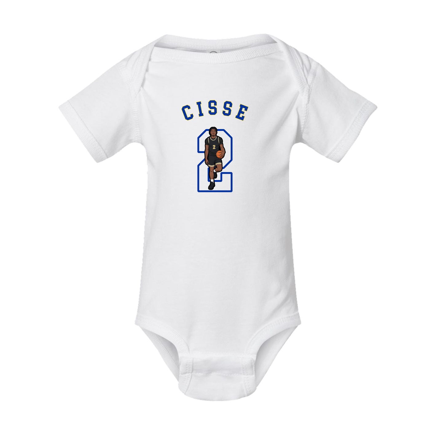 Baby Onesie — Shirsey Arch in White
