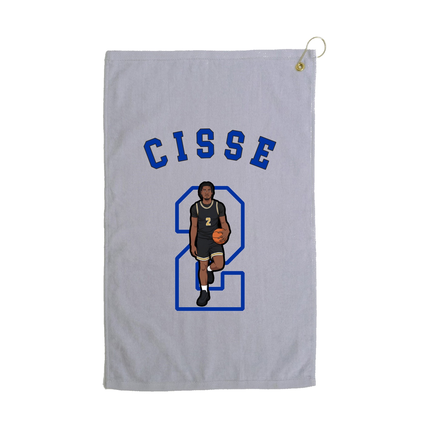 Golf Towel — Shirsey Arch in Grey