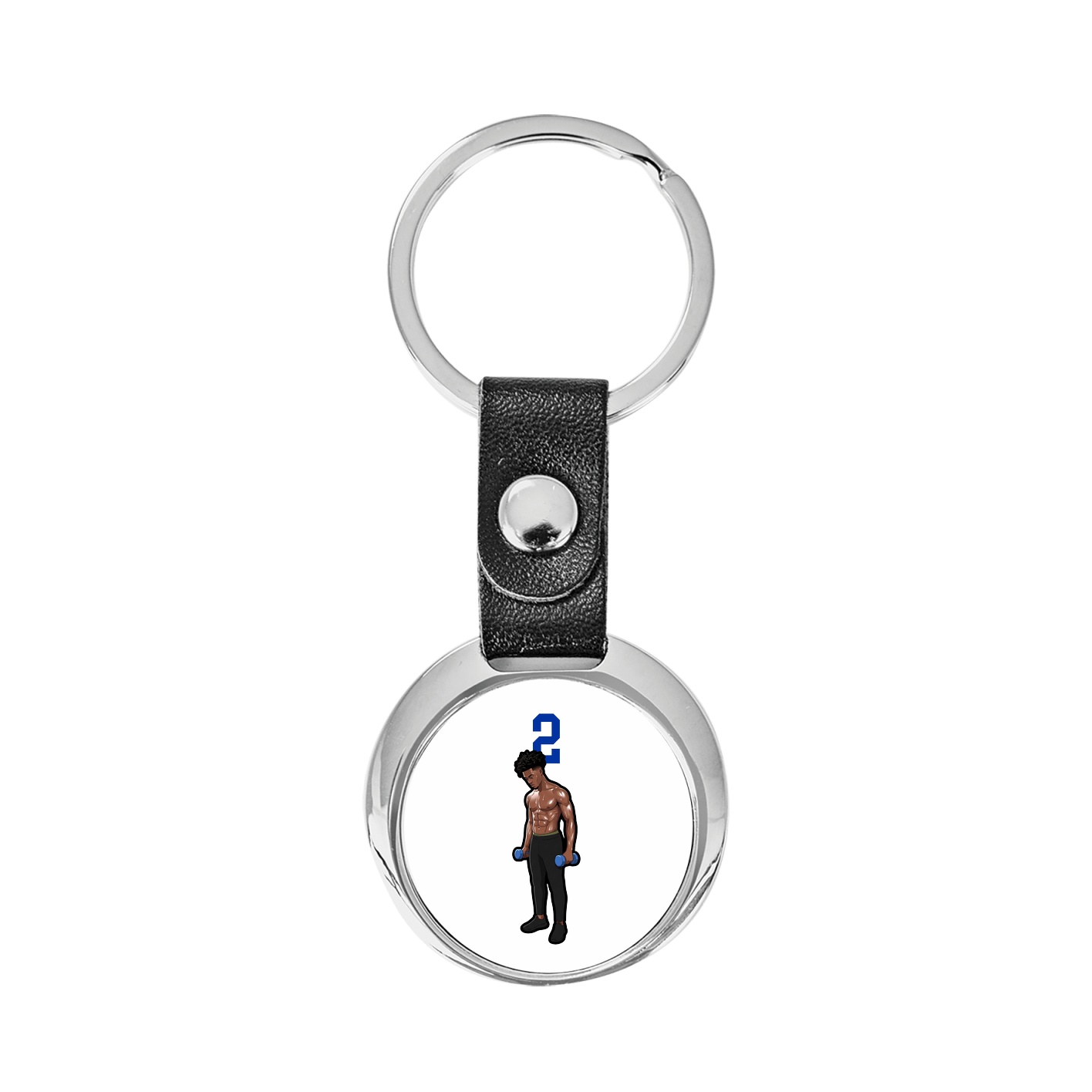 Key Chain — Number Top in Classic